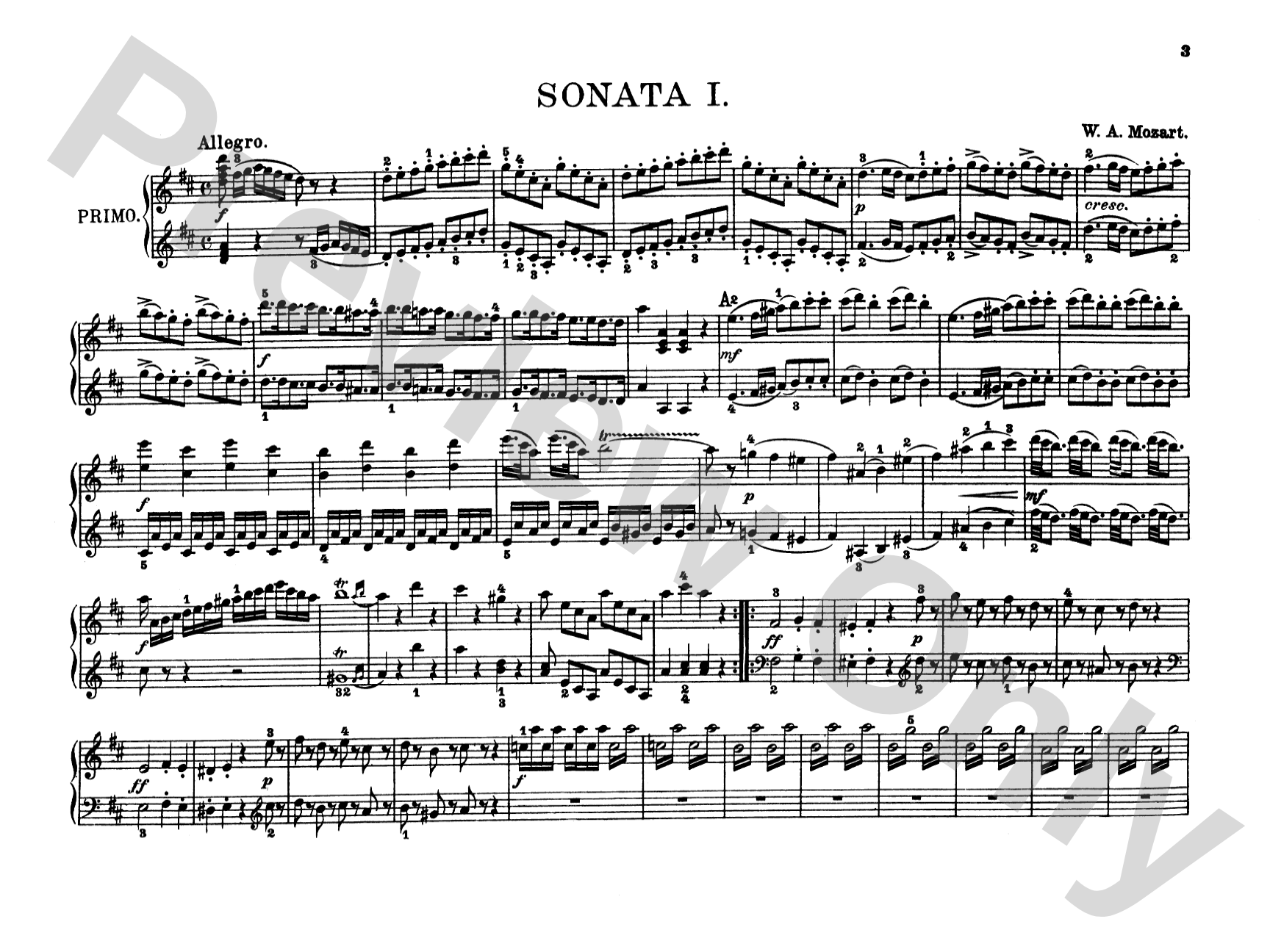 Mozart: Original Compositions for Four Hands: Piano Duet (1 Piano, 4 Hands) Comb Bound Book