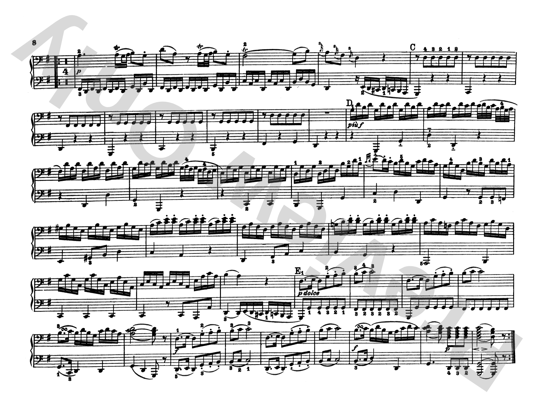 Mozart: Original Compositions for Four Hands: Piano Duet (1 Piano, 4 Hands) Comb Bound Book