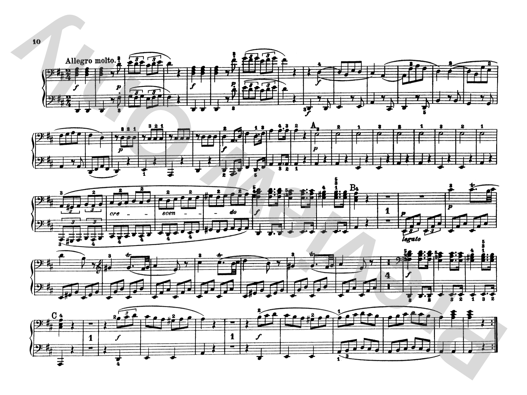 Mozart: Original Compositions for Four Hands: Piano Duet (1 Piano, 4 Hands) Comb Bound Book