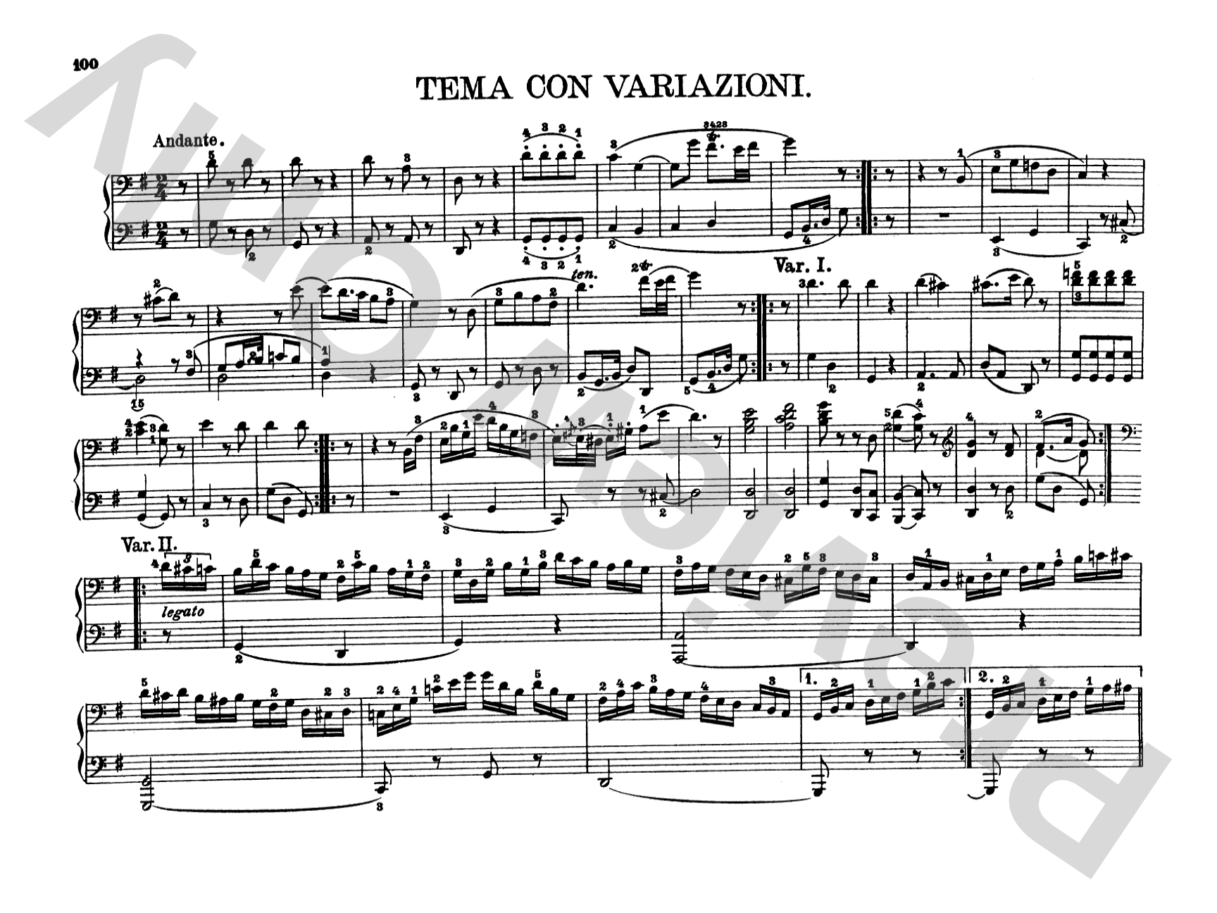 Mozart: Original Compositions for Four Hands