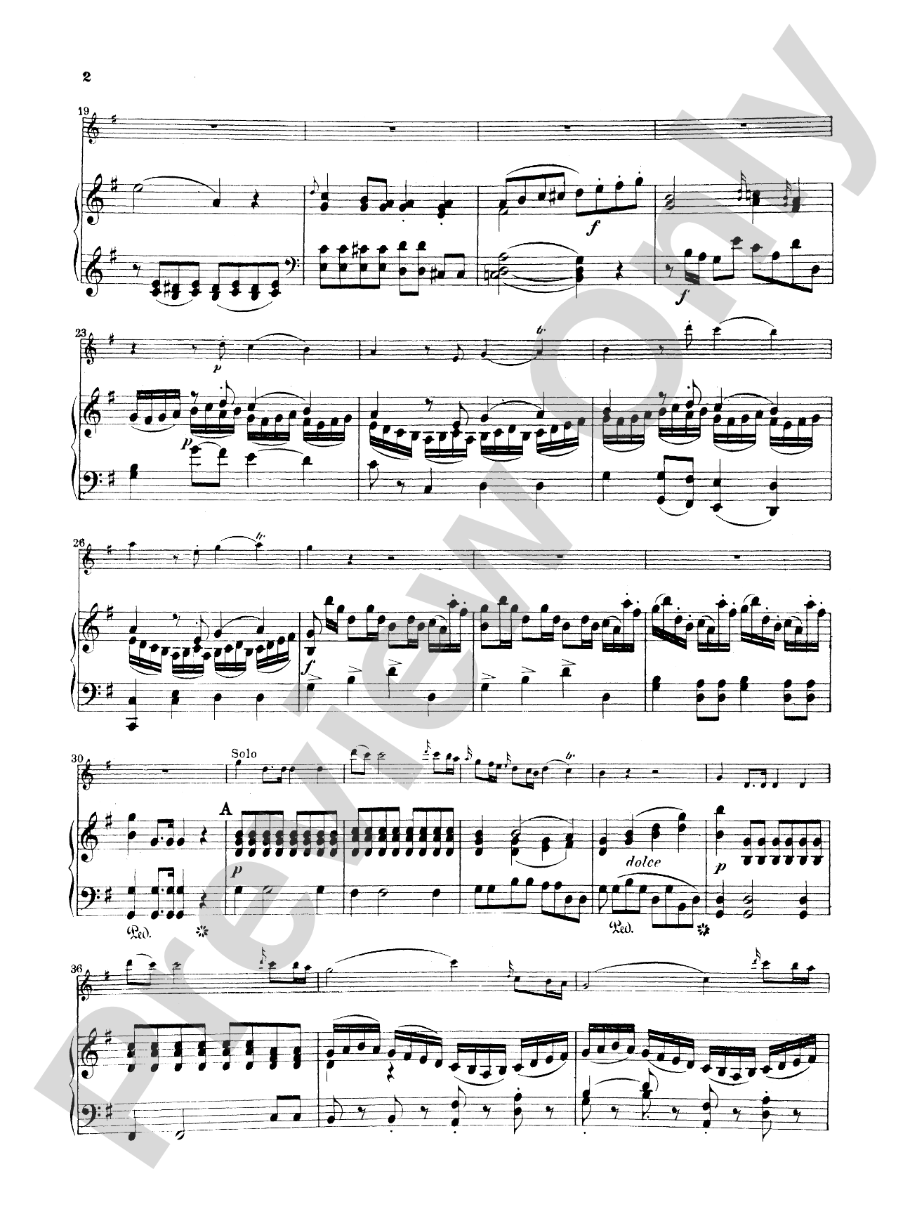 Mozart: Concerto No. 1 in G Major, K. 313