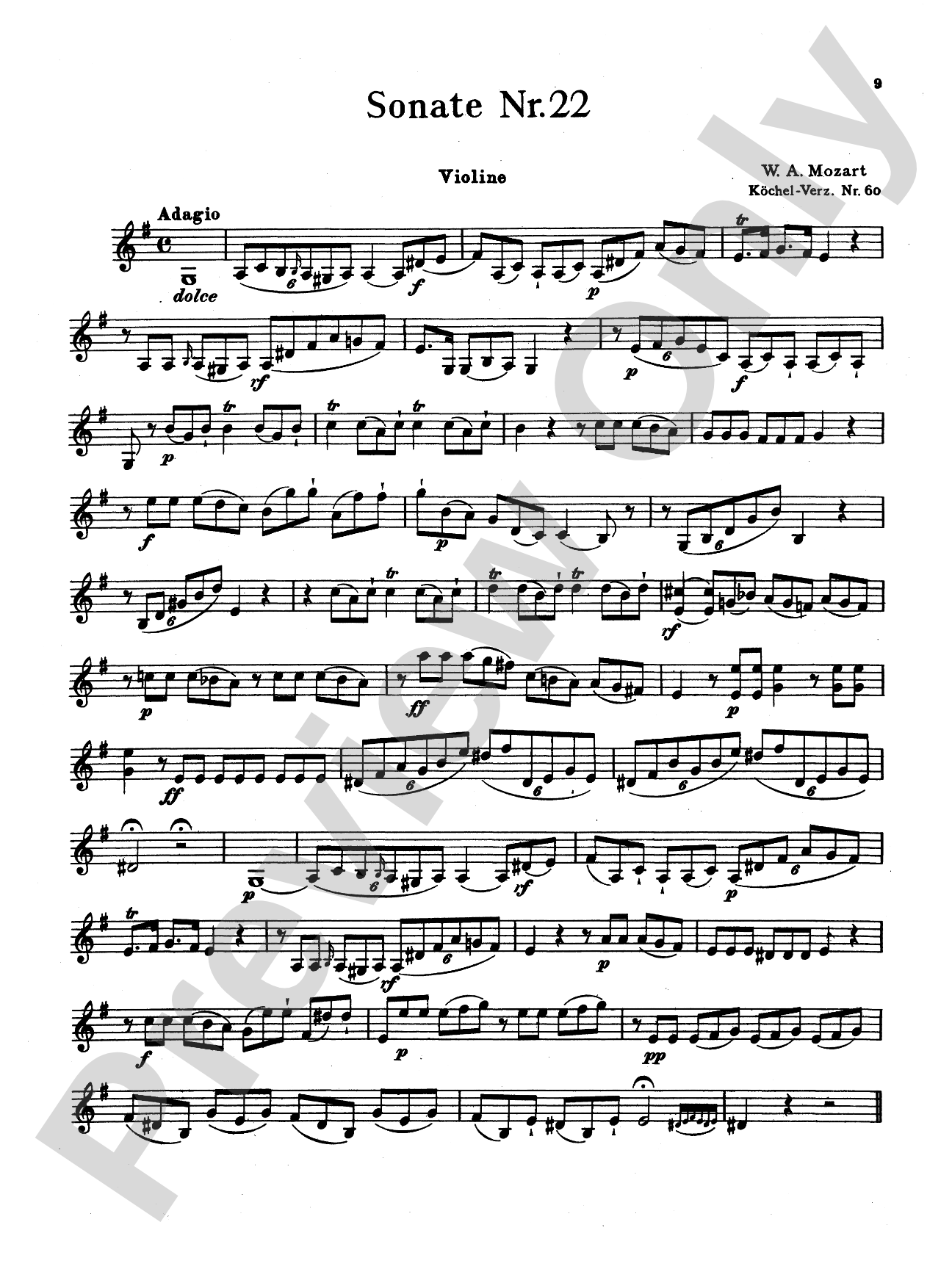 Mozart: Twenty Sonatas (Urtext), Volume I