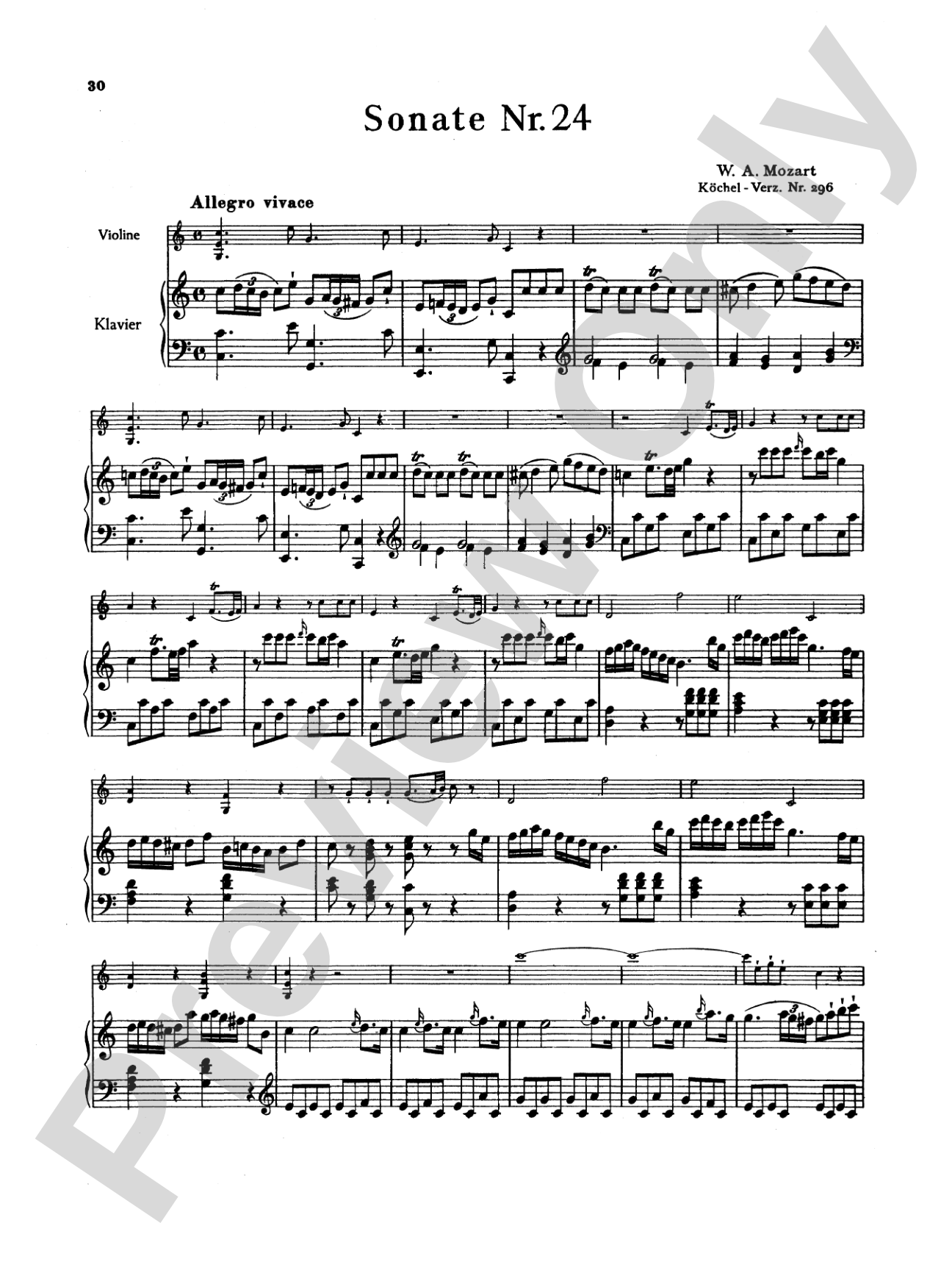 Mozart: Twenty Sonatas (Urtext), Volume I