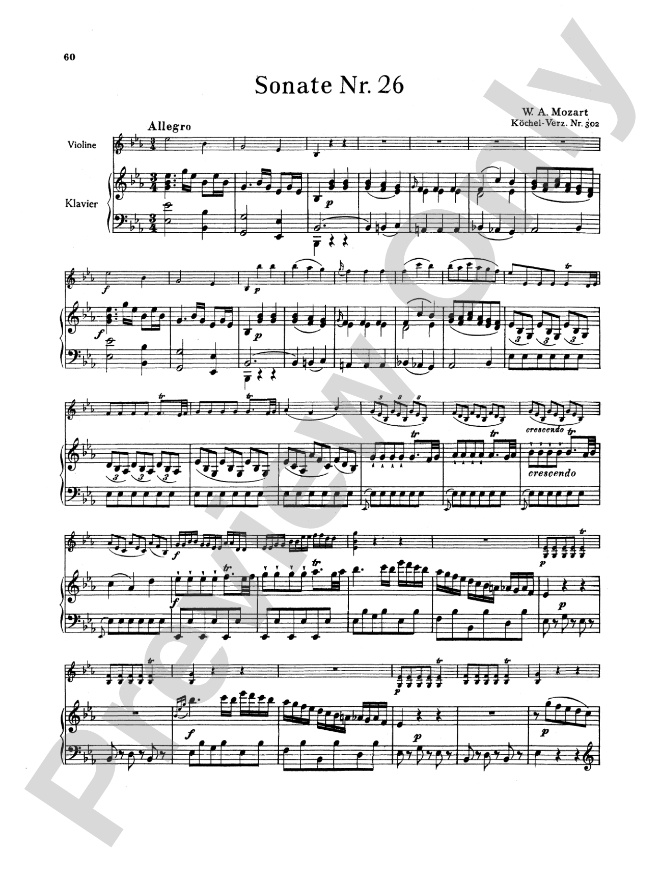 Mozart: Twenty Sonatas (Urtext), Volume I