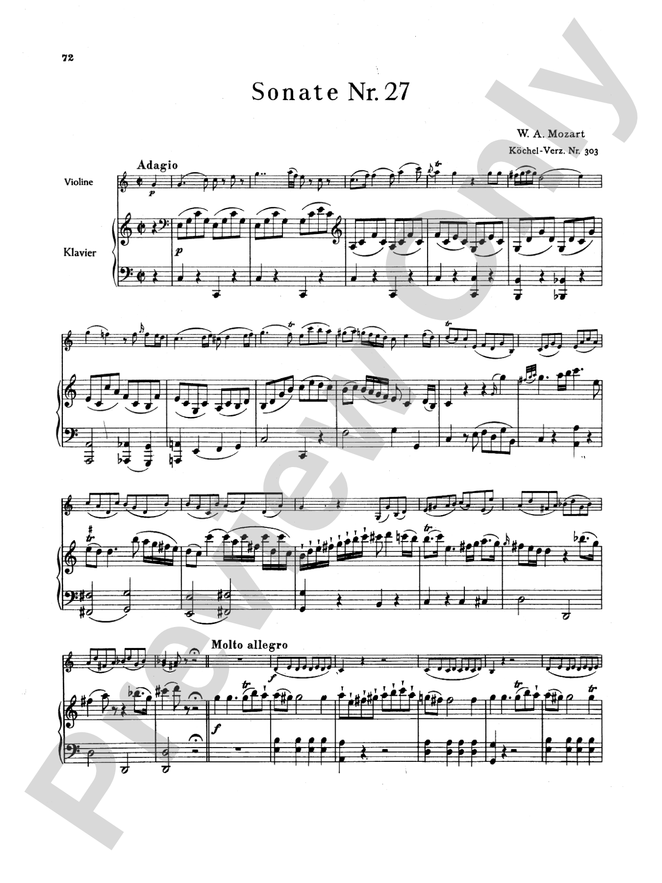 Mozart: Twenty Sonatas (Urtext), Volume I