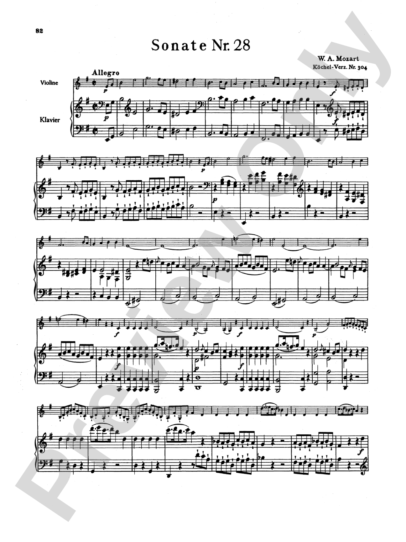 Mozart: Twenty Sonatas (Urtext), Volume I