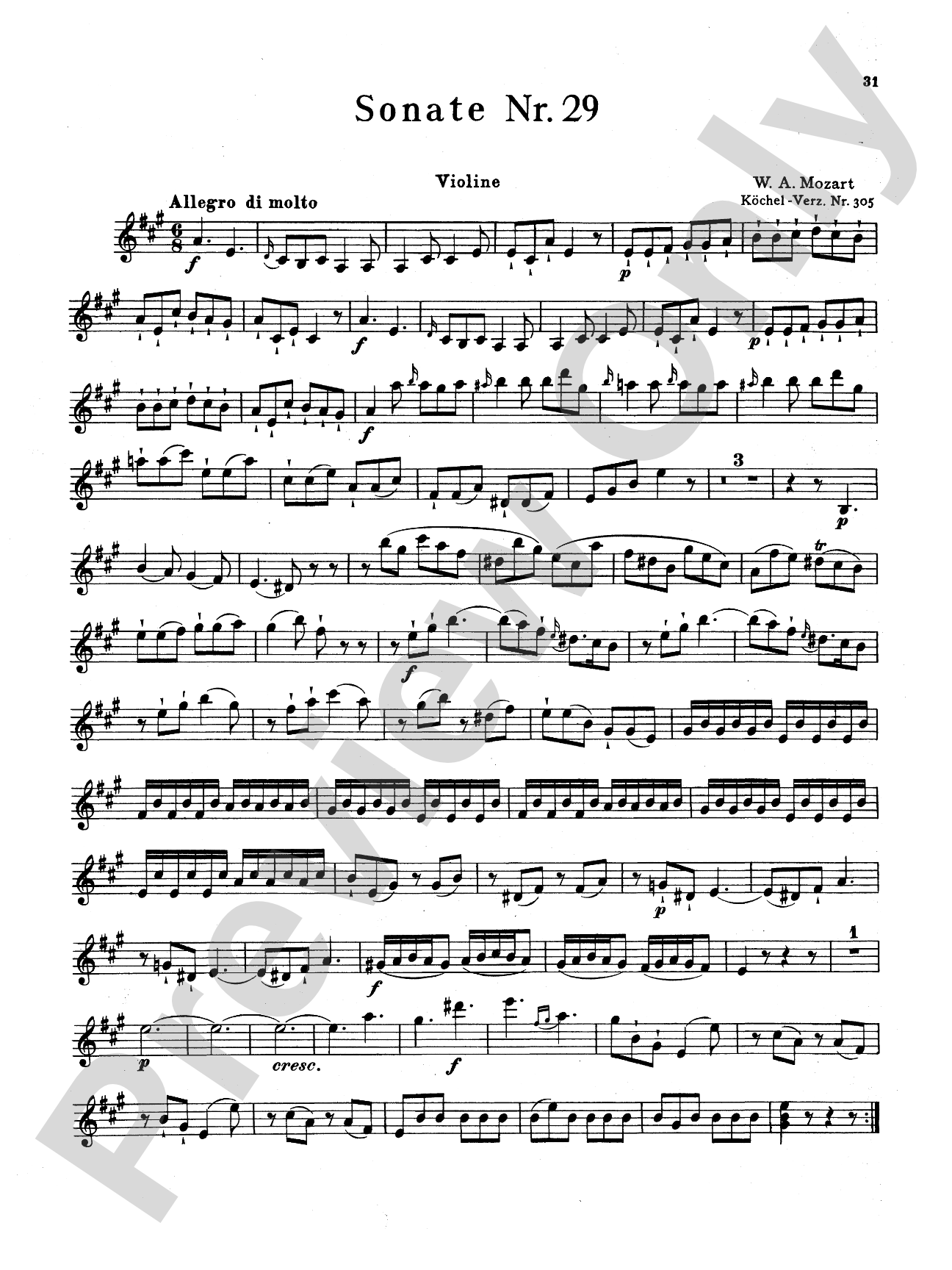 Mozart: Twenty Sonatas (Urtext), Volume I