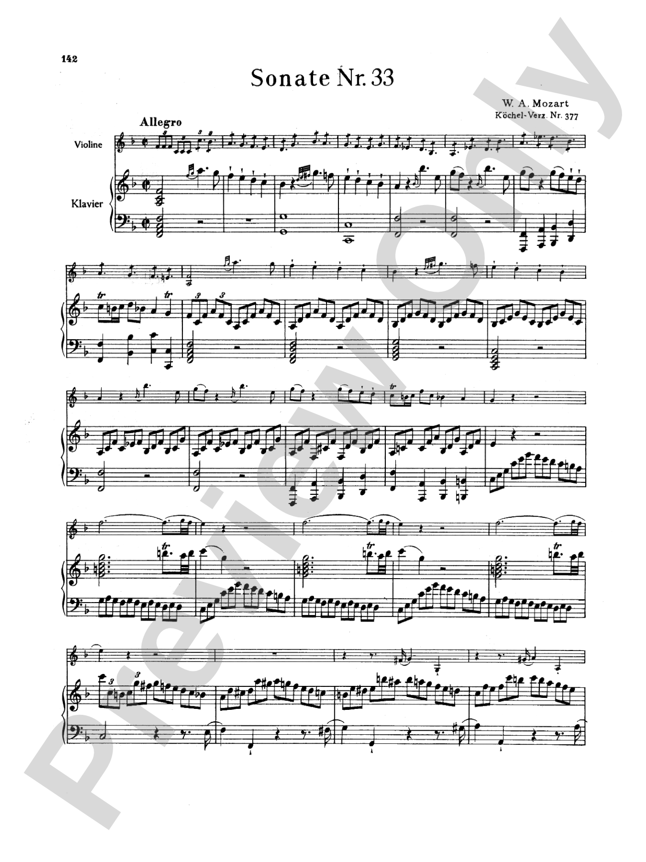 Mozart: Twenty Sonatas (Urtext), Volume I