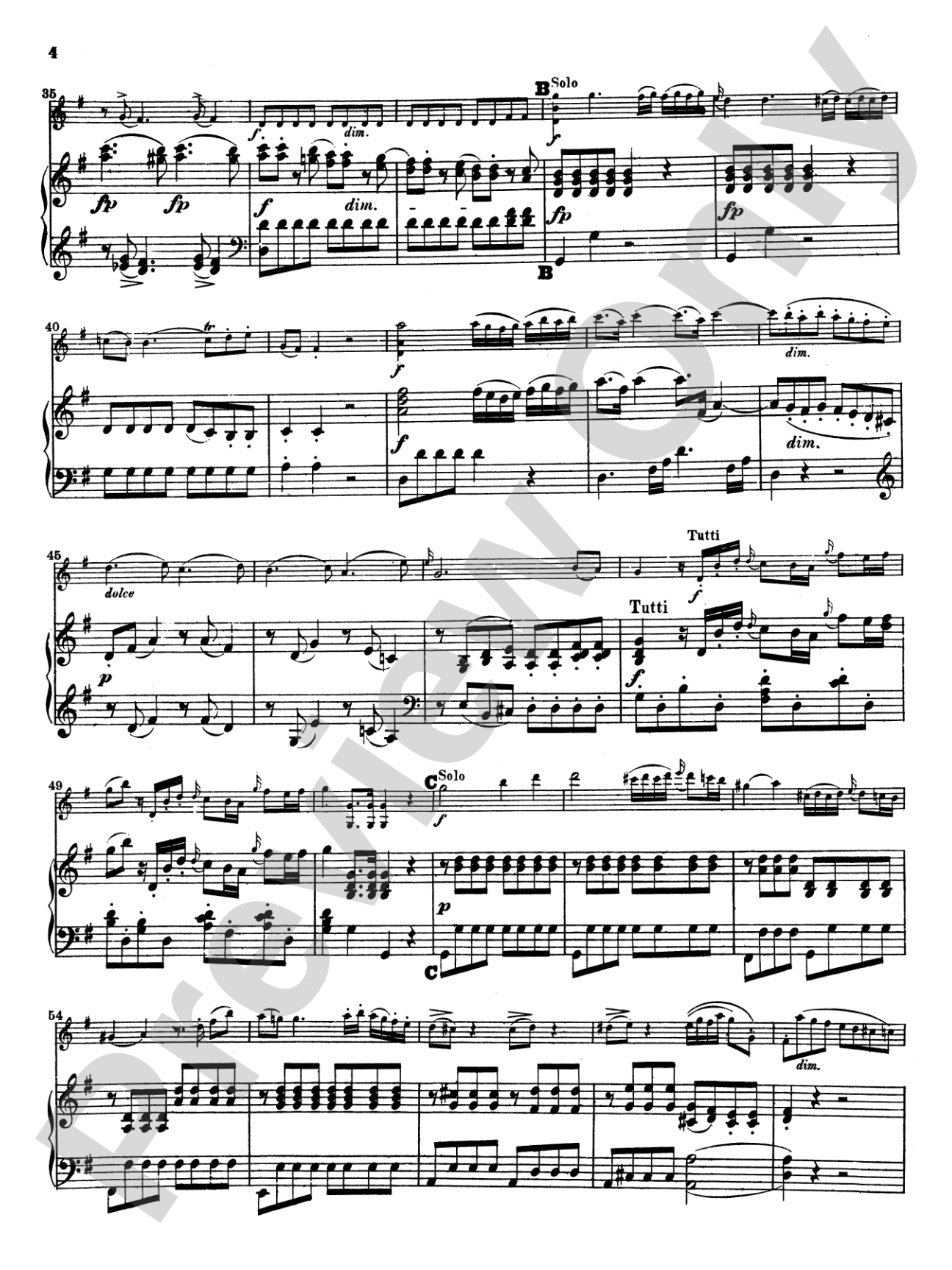 Mozart: Violin Concerto No. 3 in G Major, K.216
