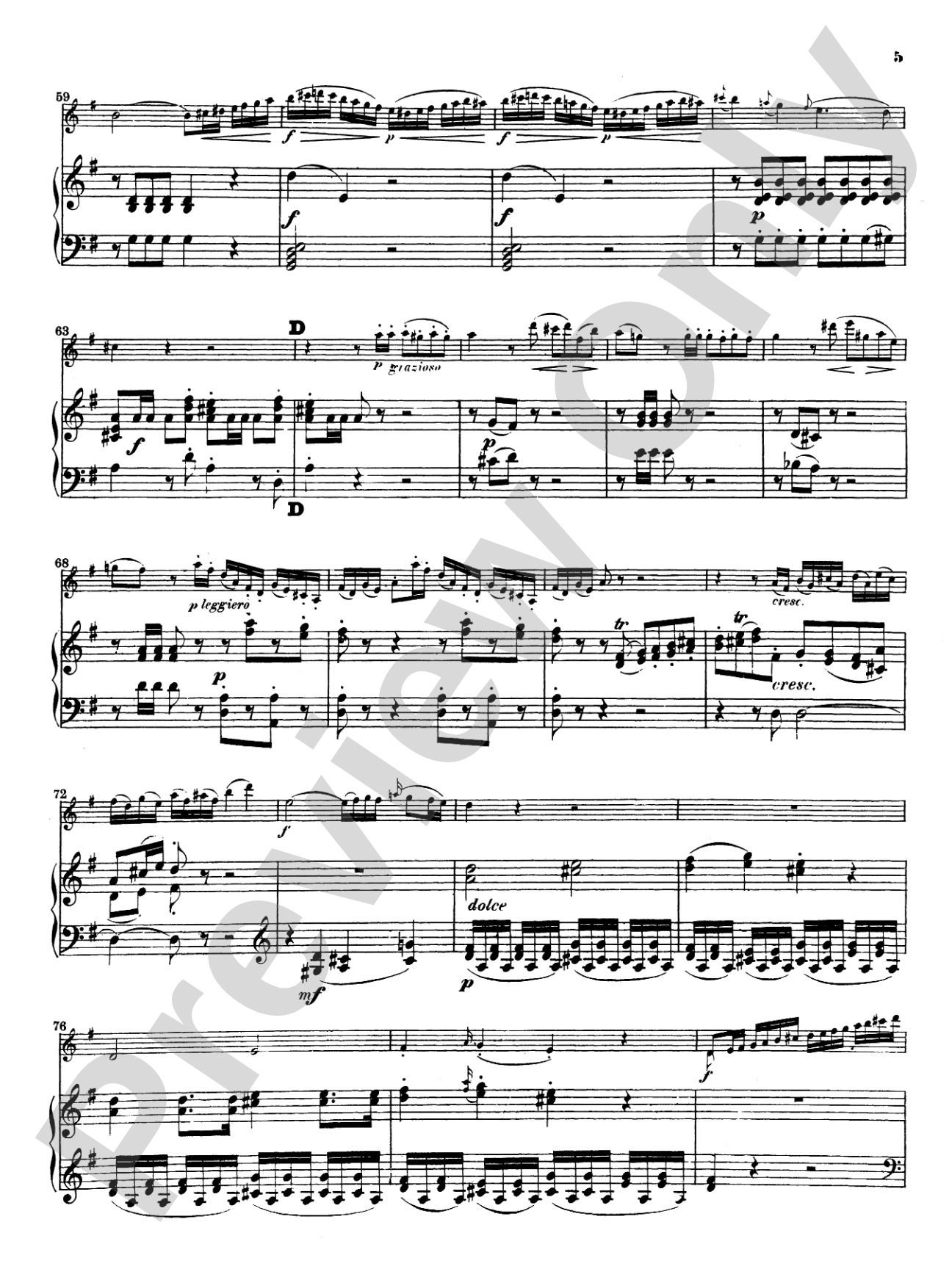 Mozart: Violin Concerto No. 3 in G Major, K.216