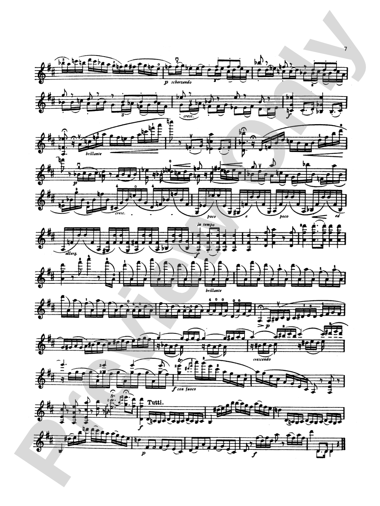 Mozart: Violin Concerto No. 4 in D Major, K. 218: Violin Book