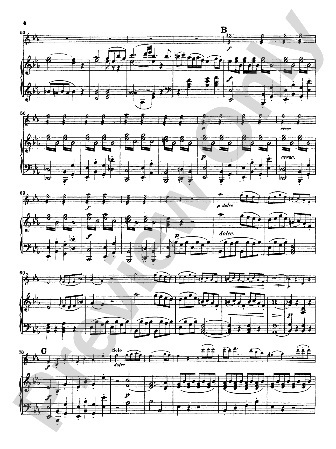 Mozart: Violin Concerto No. 6 in E flat Major, K. 268