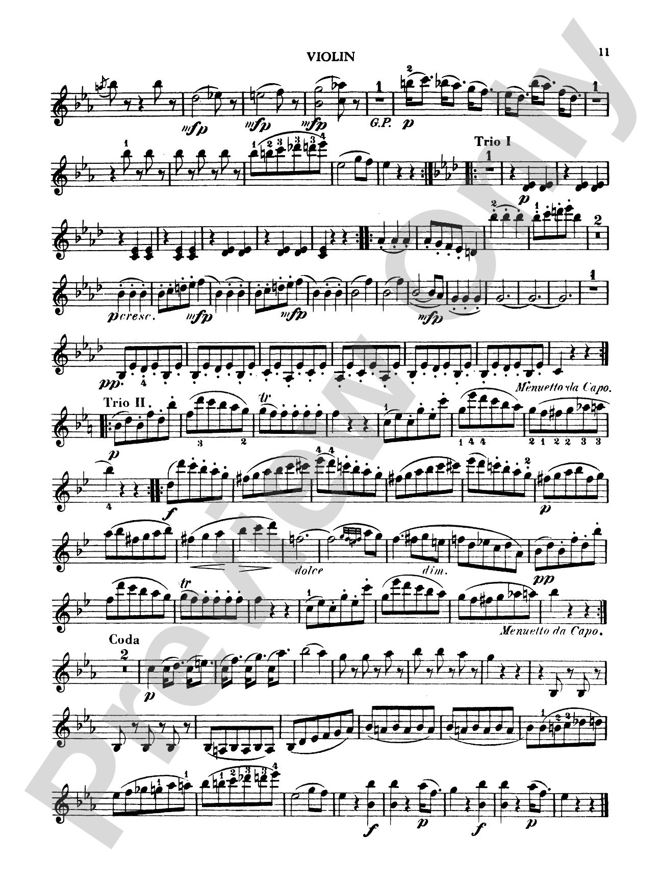 Mozart: Divertimento in E flat Major, K. 563: String Trio Book