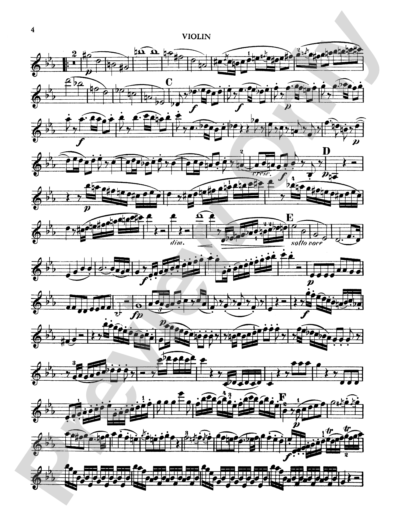 Mozart: Divertimento in E flat Major, K. 563: String Trio Book