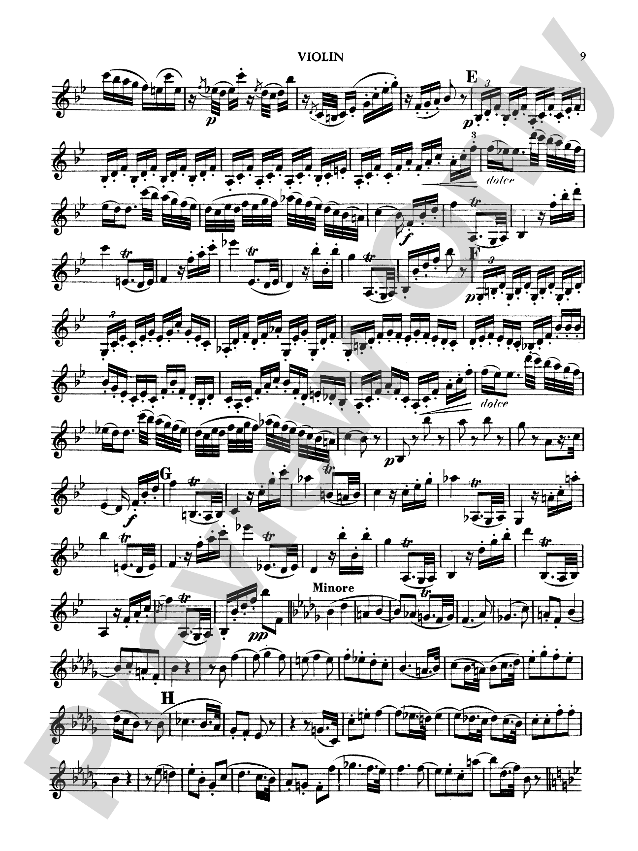 Mozart: Divertimento in E flat Major, K. 563: String Trio Book