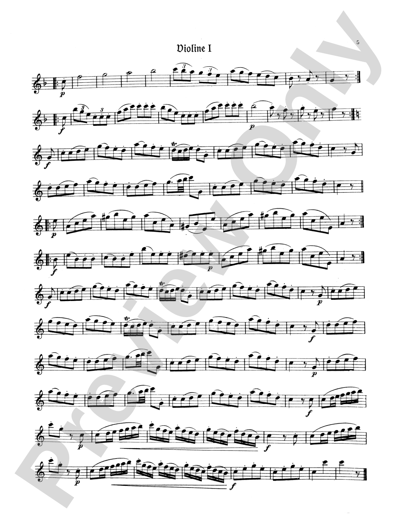 Mozart: Five Viennese Serenades K. 439b: String Trio Book