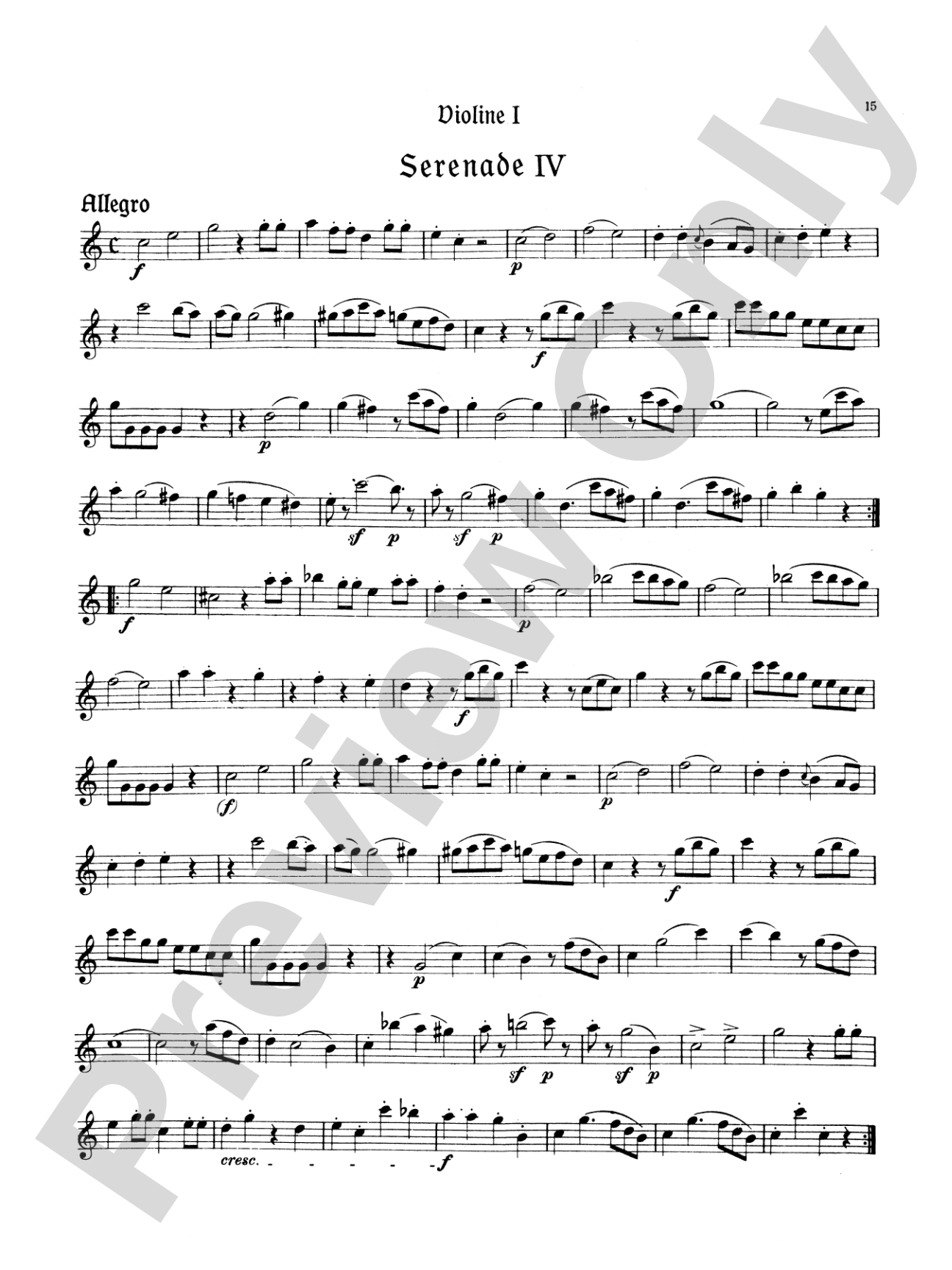 Mozart: Five Viennese Serenades K. 439b