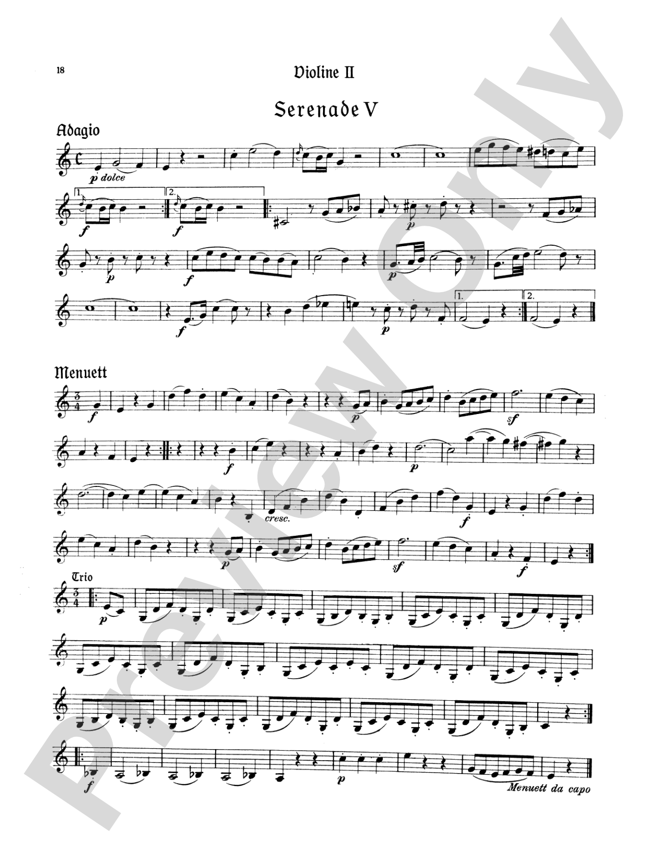 Mozart: Five Viennese Serenades K. 439b