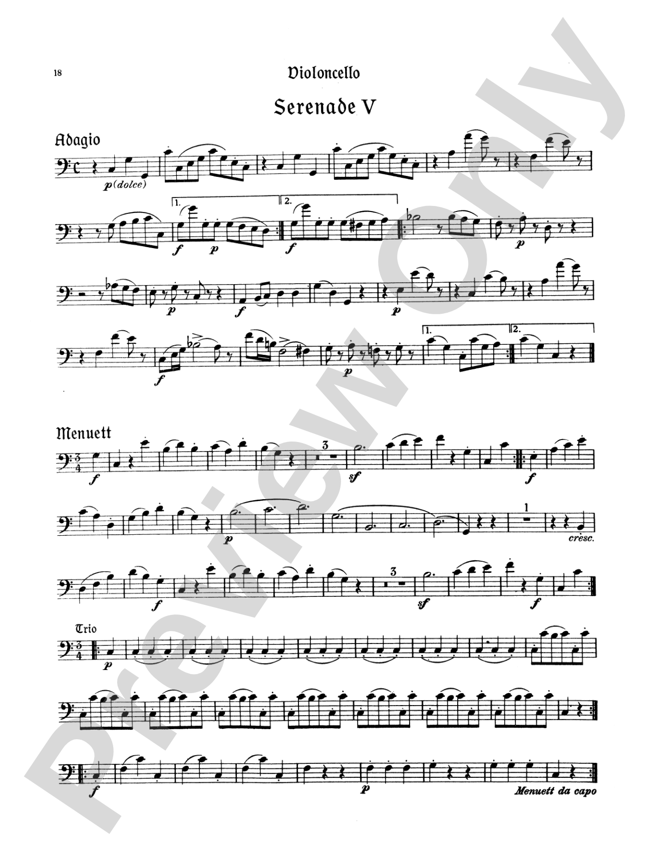 Mozart: Five Viennese Serenades K. 439b