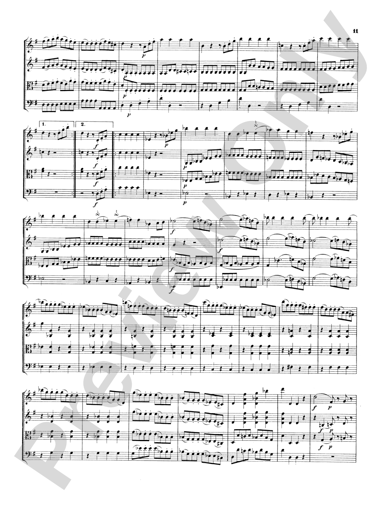 Mozart: Eine Kleine Nachtmusik, K. 525: String Quintet Book