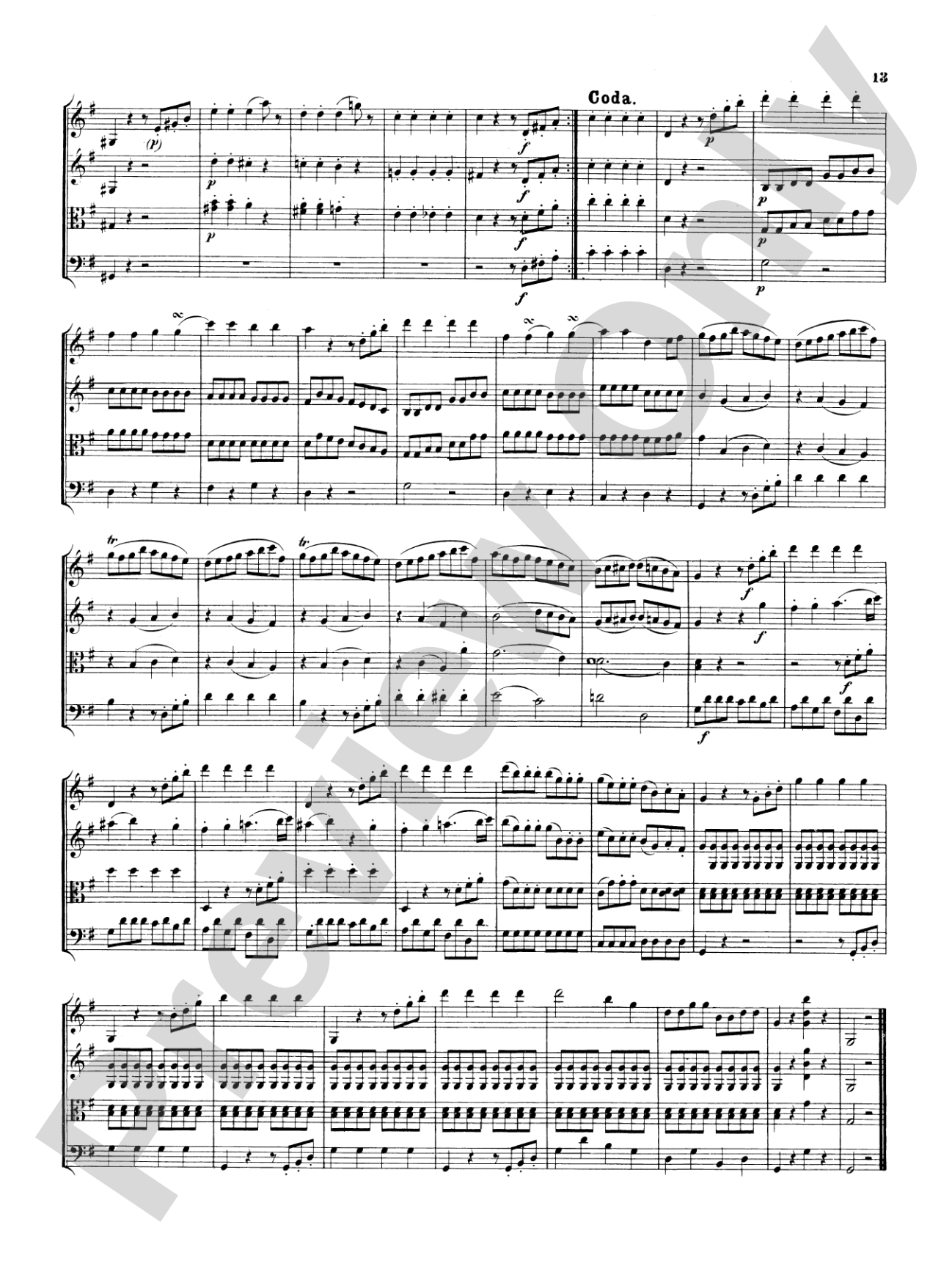 Mozart: Eine Kleine Nachtmusik, K. 525: String Quintet Book