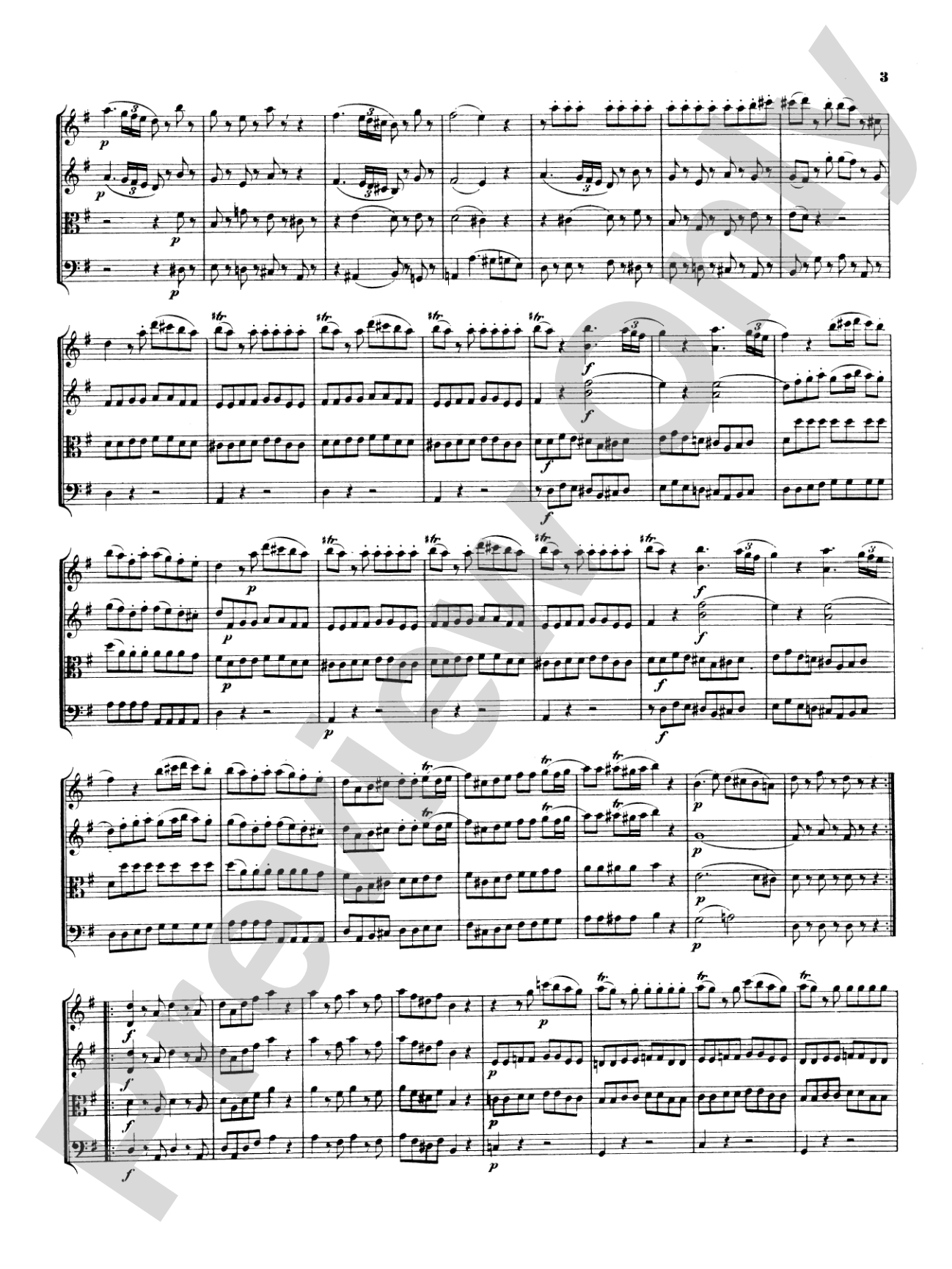 Mozart: Eine Kleine Nachtmusik, K. 525: String Quintet Book