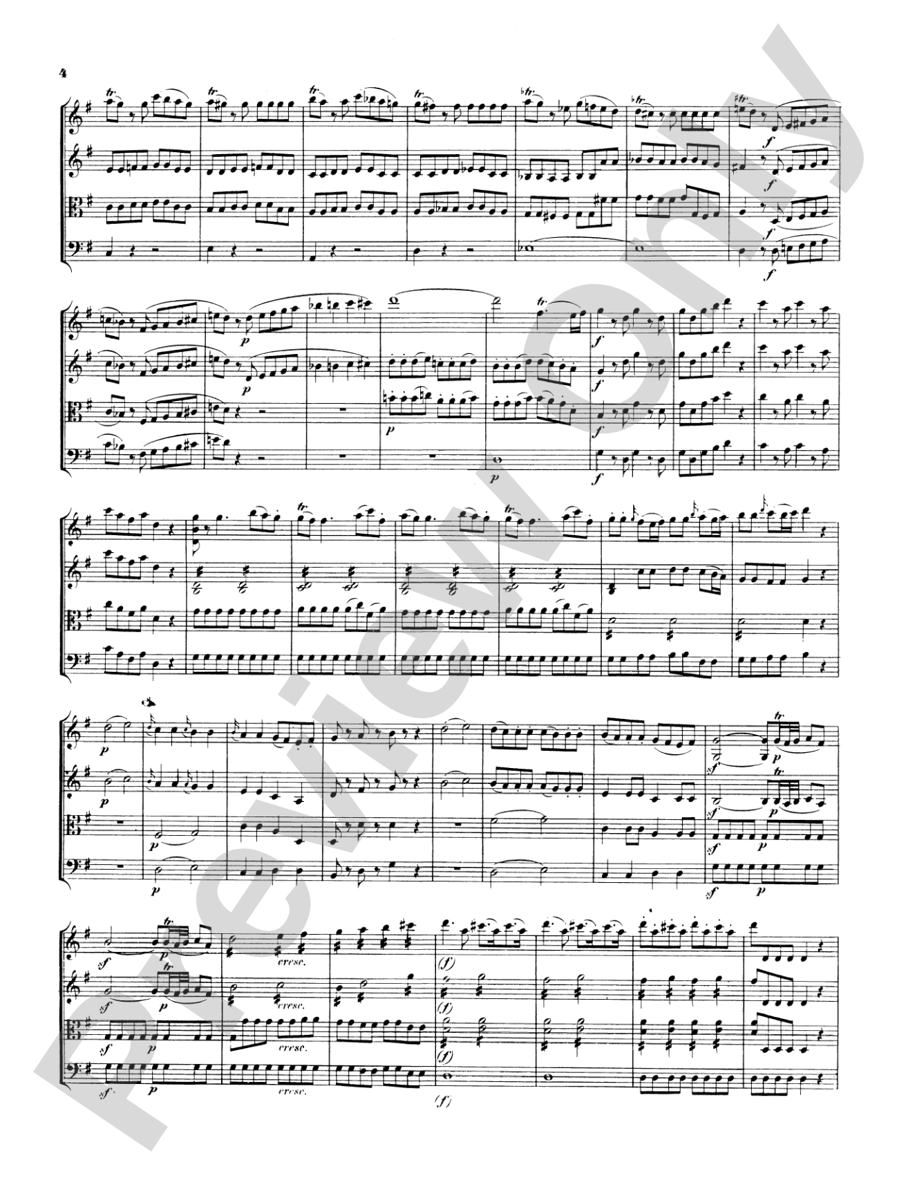 Mozart: Eine Kleine Nachtmusik, K. 525: String Quintet Book