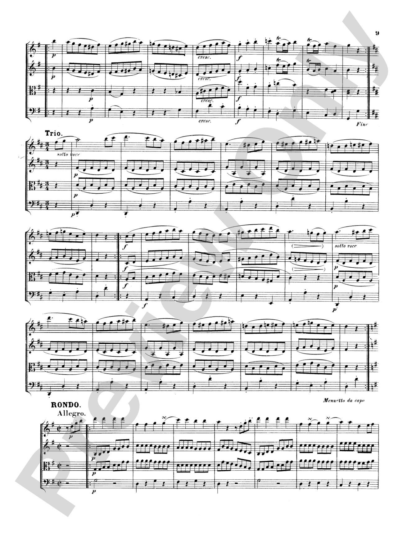Mozart: Eine Kleine Nachtmusik, K. 525: String Quintet Book