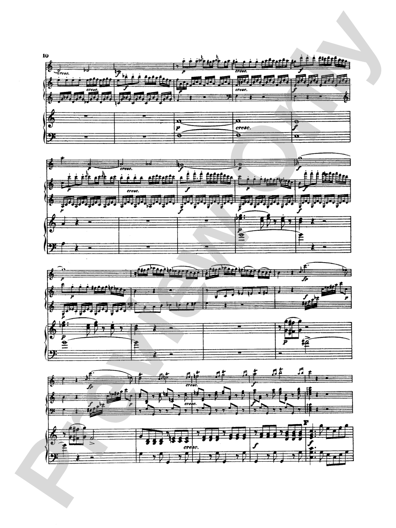 Mozart: Concerto in C Major, K. 299: Flute Part(s)