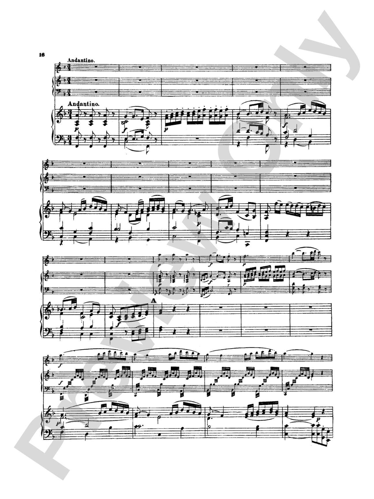 Mozart: Concerto in C Major, K. 299: Flute Part(s)