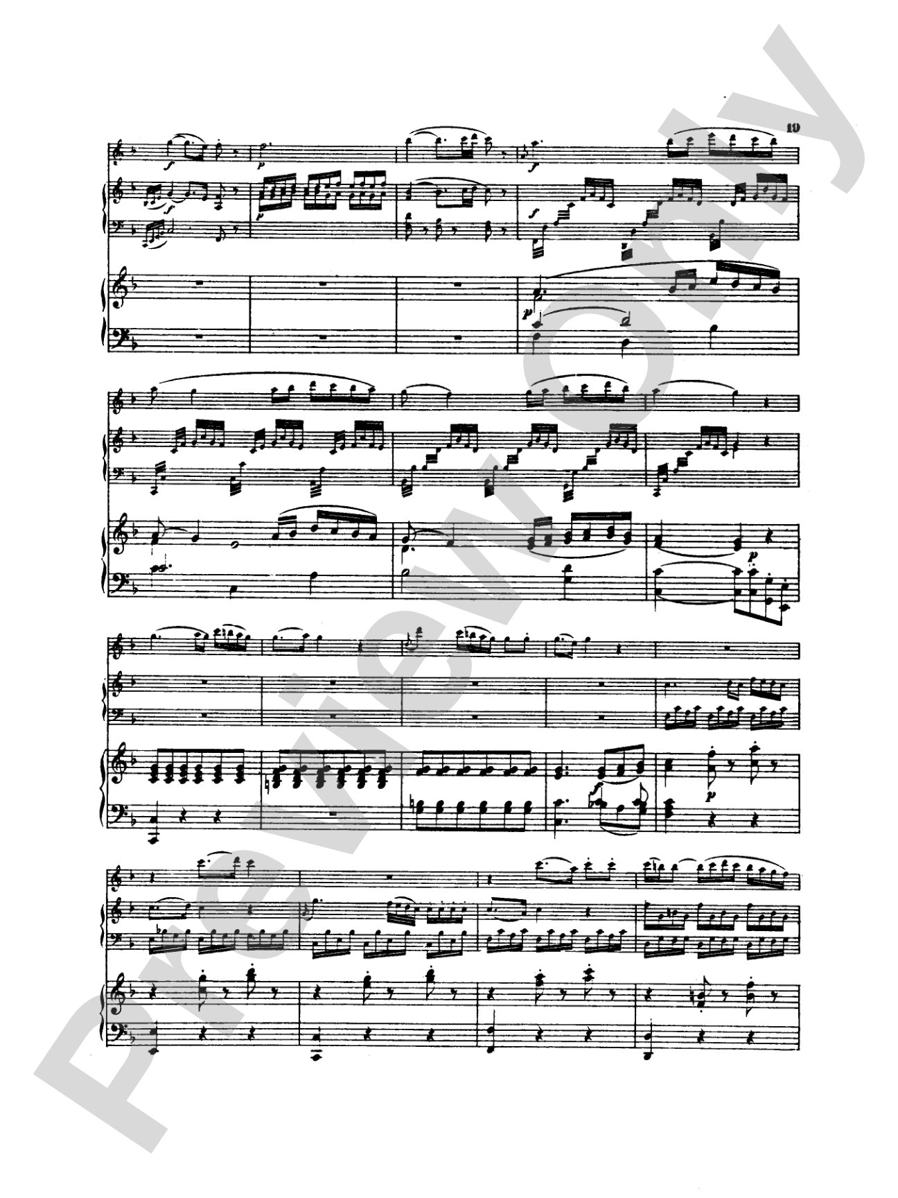Mozart: Concerto in C Major, K. 299: Flute Part(s)