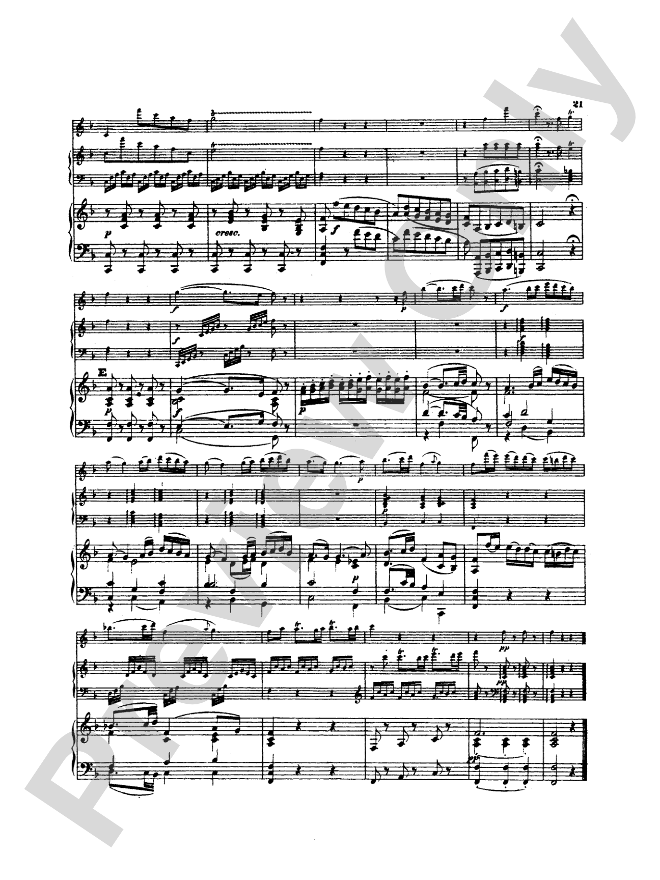 Mozart: Concerto in C Major, K. 299: Flute Part(s)