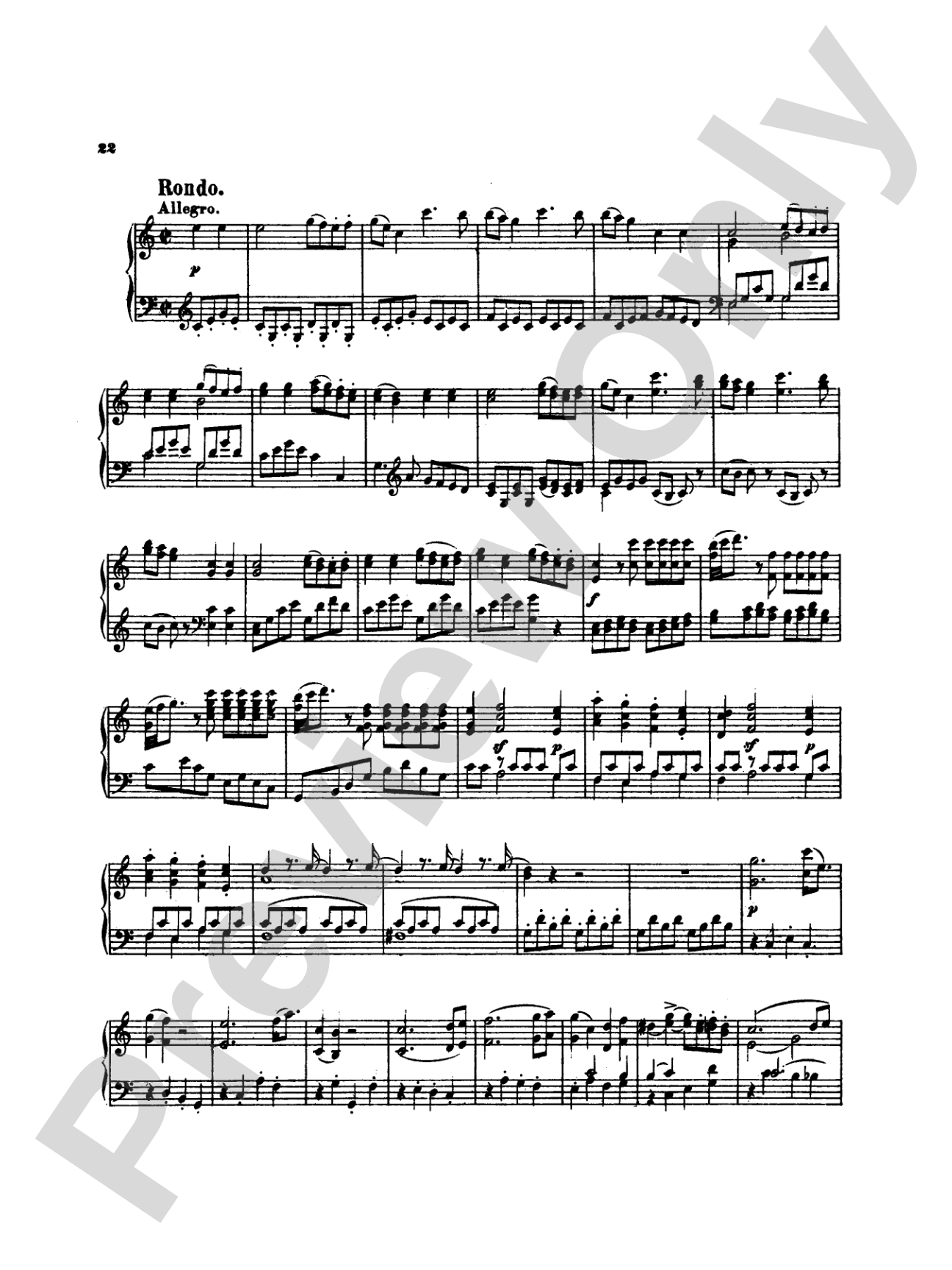 Mozart: Concerto in C Major, K. 299: Flute Part(s)