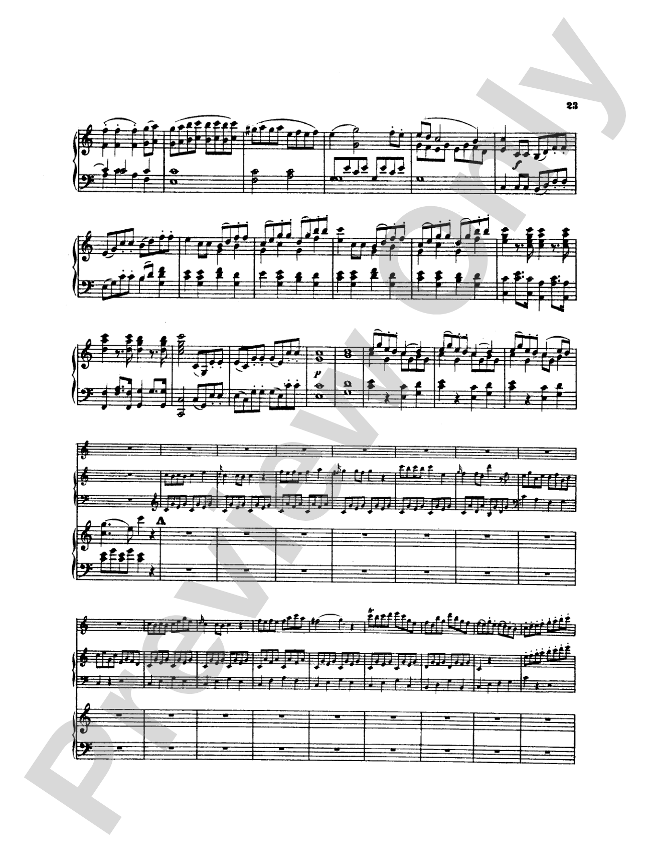 Mozart: Concerto in C Major, K. 299: Flute Part(s)
