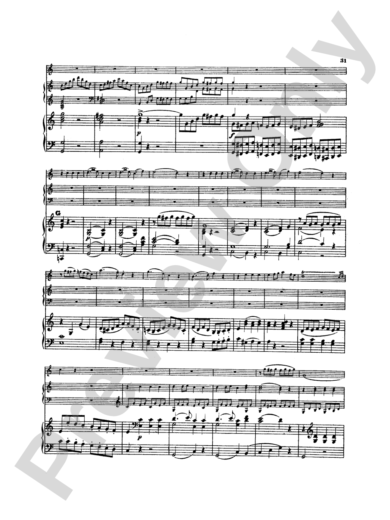 Mozart: Concerto in C Major, K. 299: Flute Part(s)