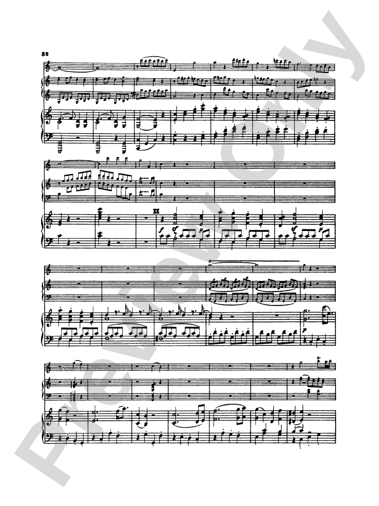 Mozart: Concerto in C Major, K. 299: Flute Part(s)