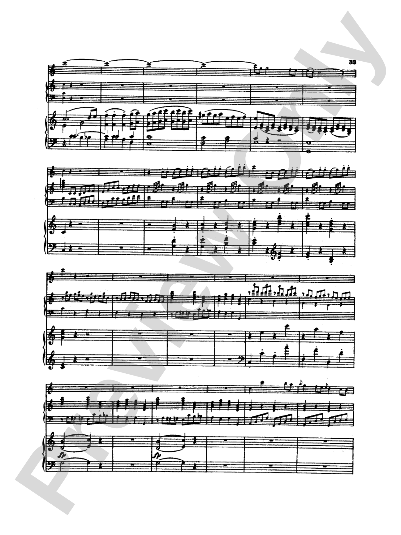 Mozart: Concerto in C Major, K. 299: Flute Part(s)
