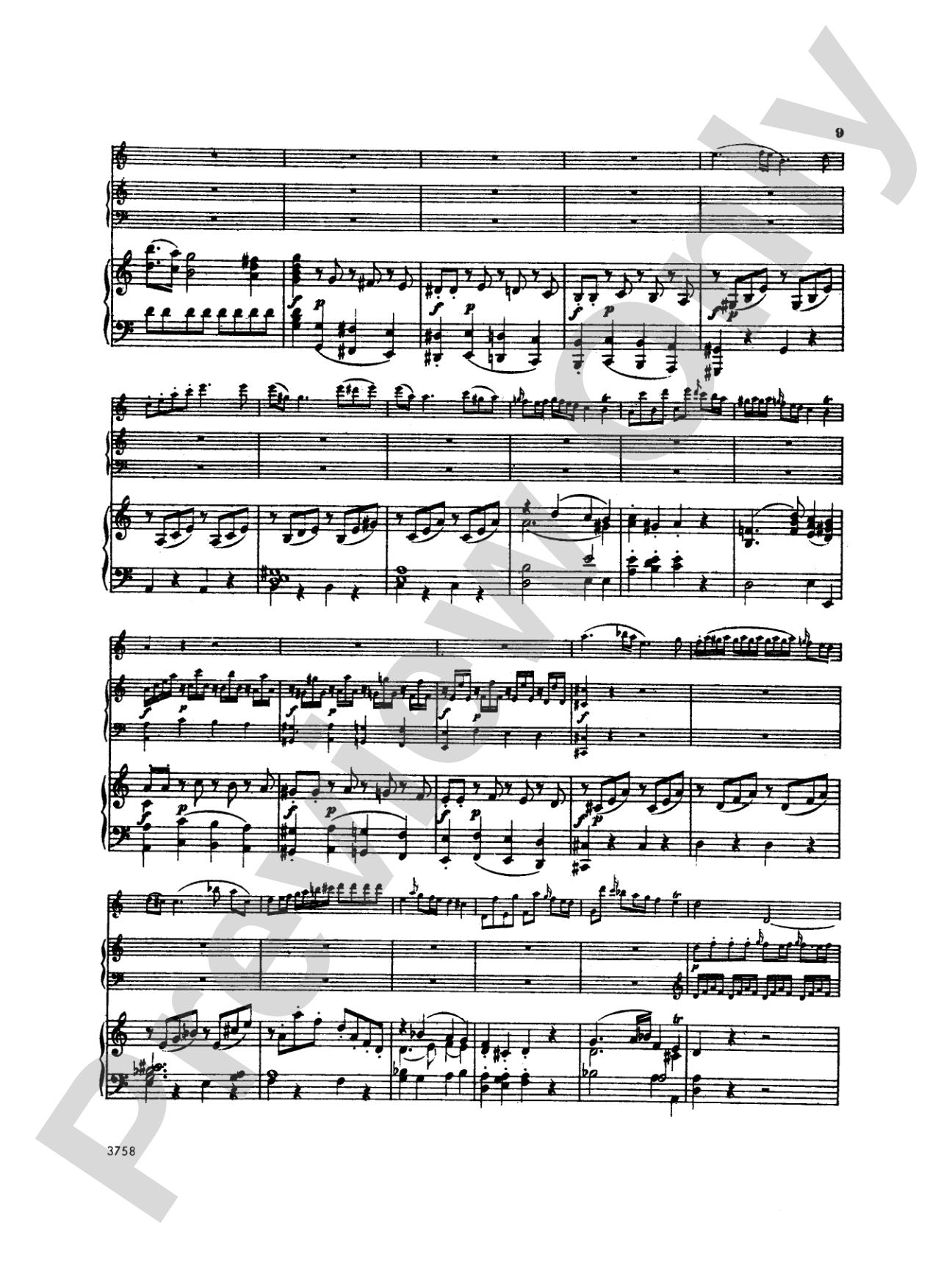 Mozart: Concerto in C Major, K. 299: Flute Part(s)
