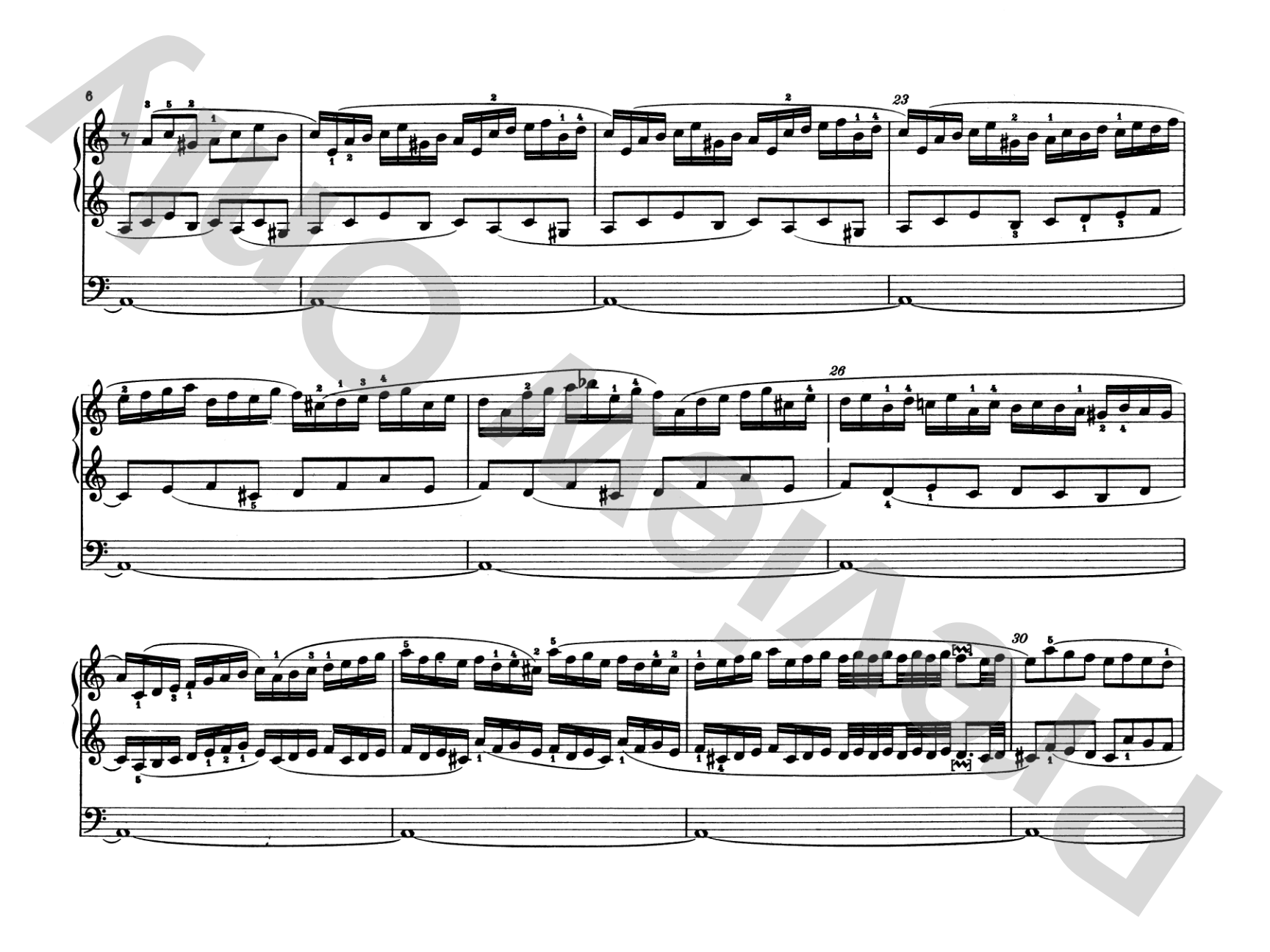 Pachelbel: Selected Organ Works, Volume I: Organ Comb Bound Book