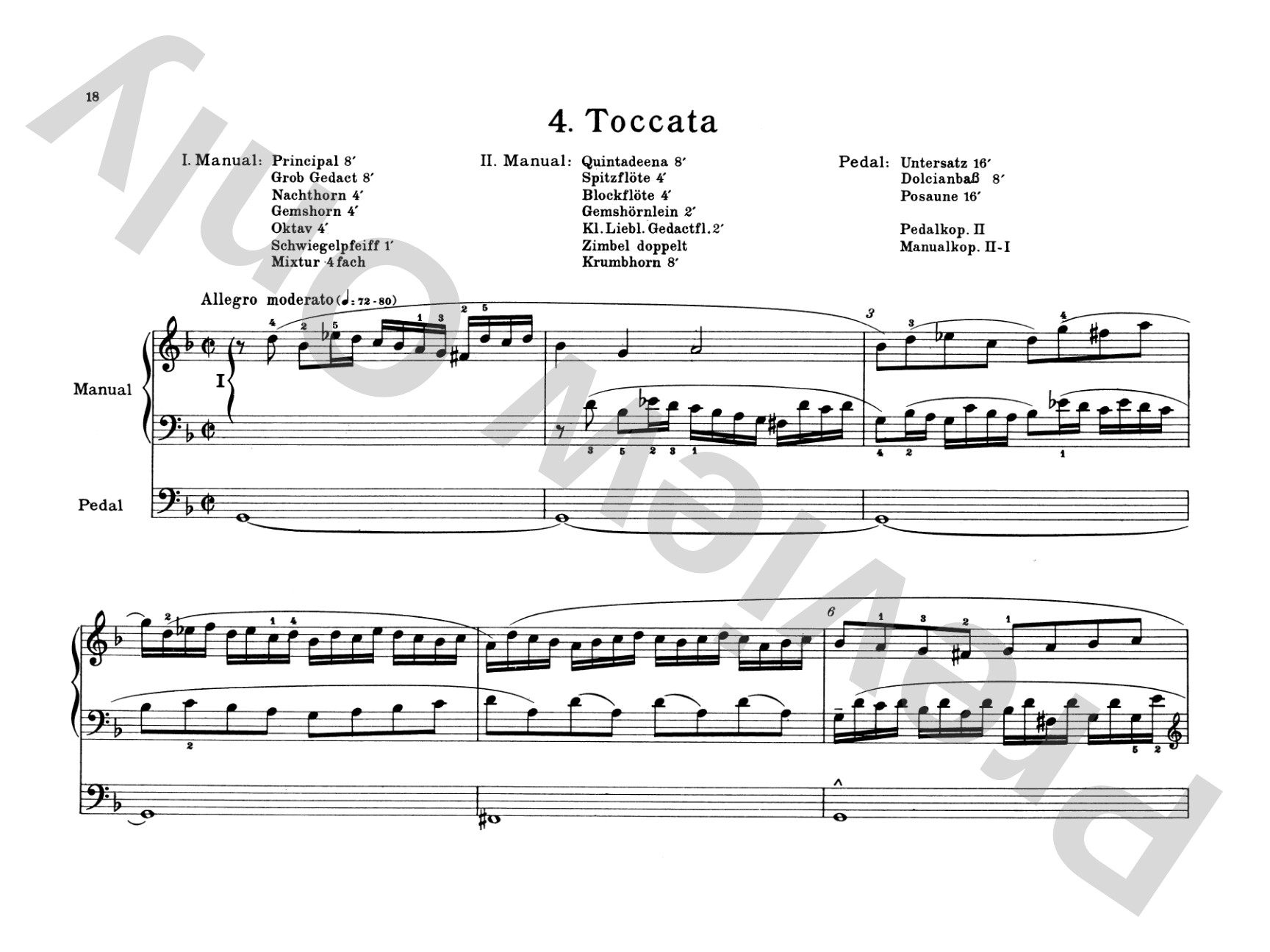 Pachelbel: Selected Organ Works, Volume I