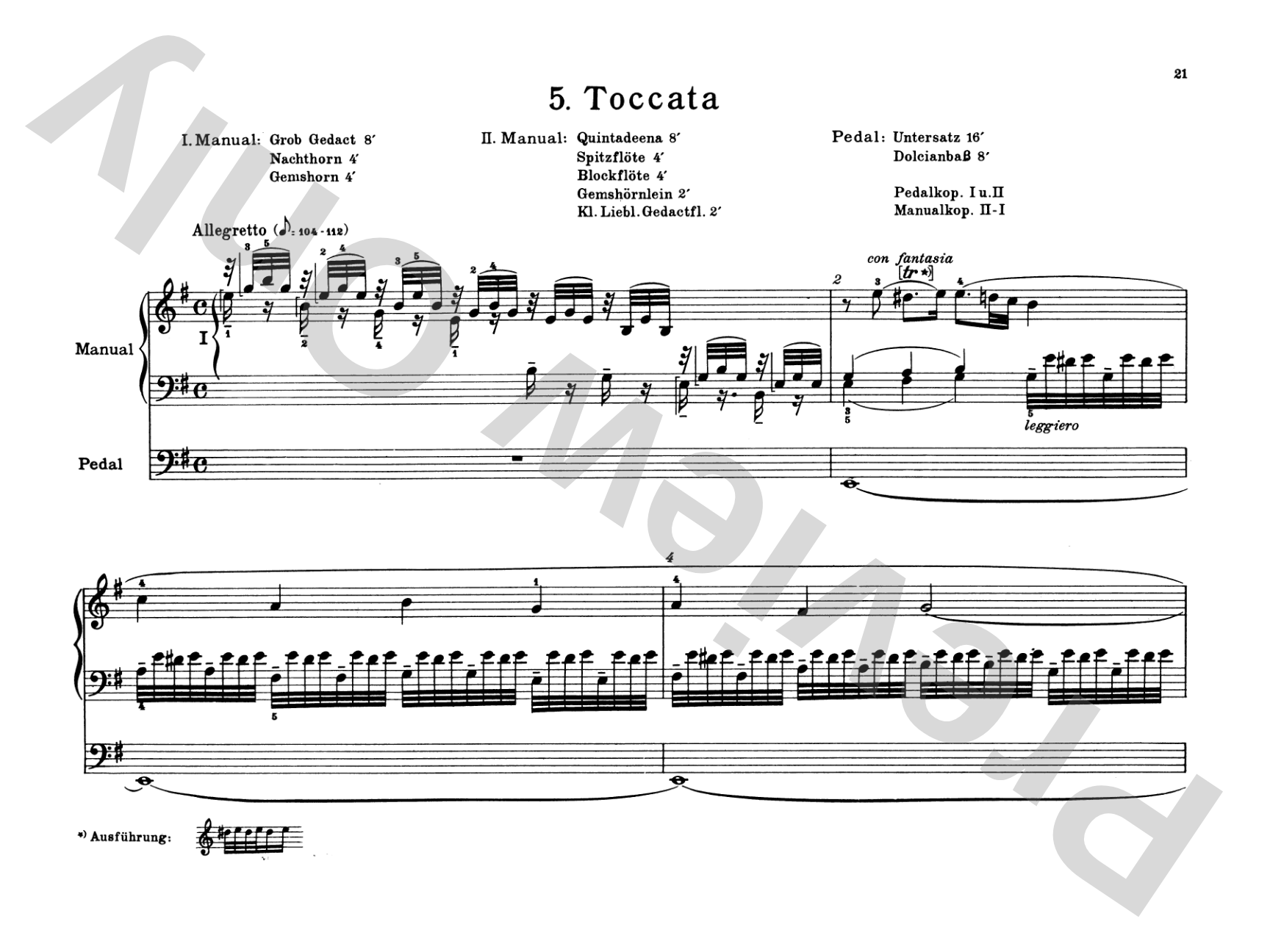 Pachelbel: Selected Organ Works, Volume I