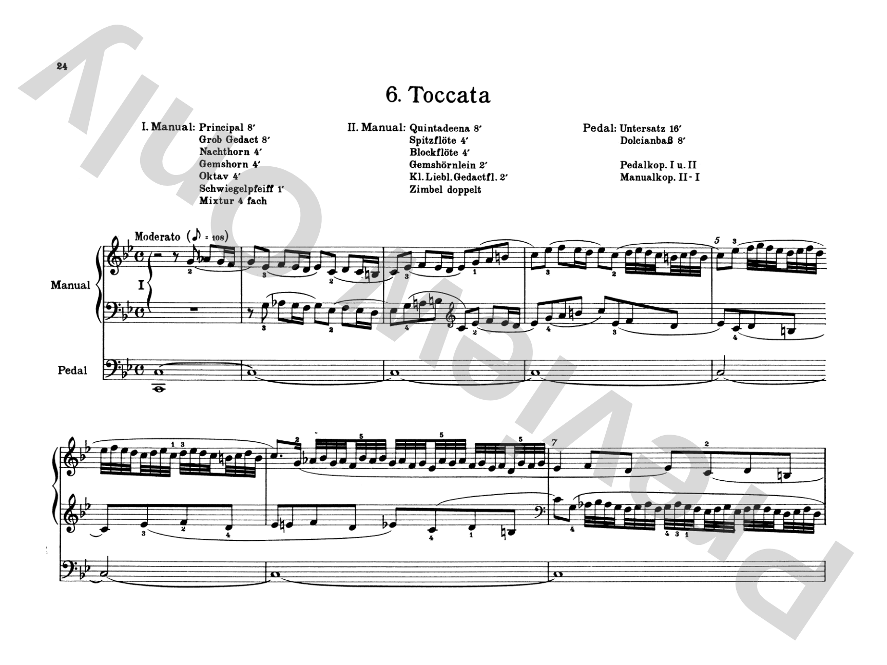 Pachelbel: Selected Organ Works, Volume I