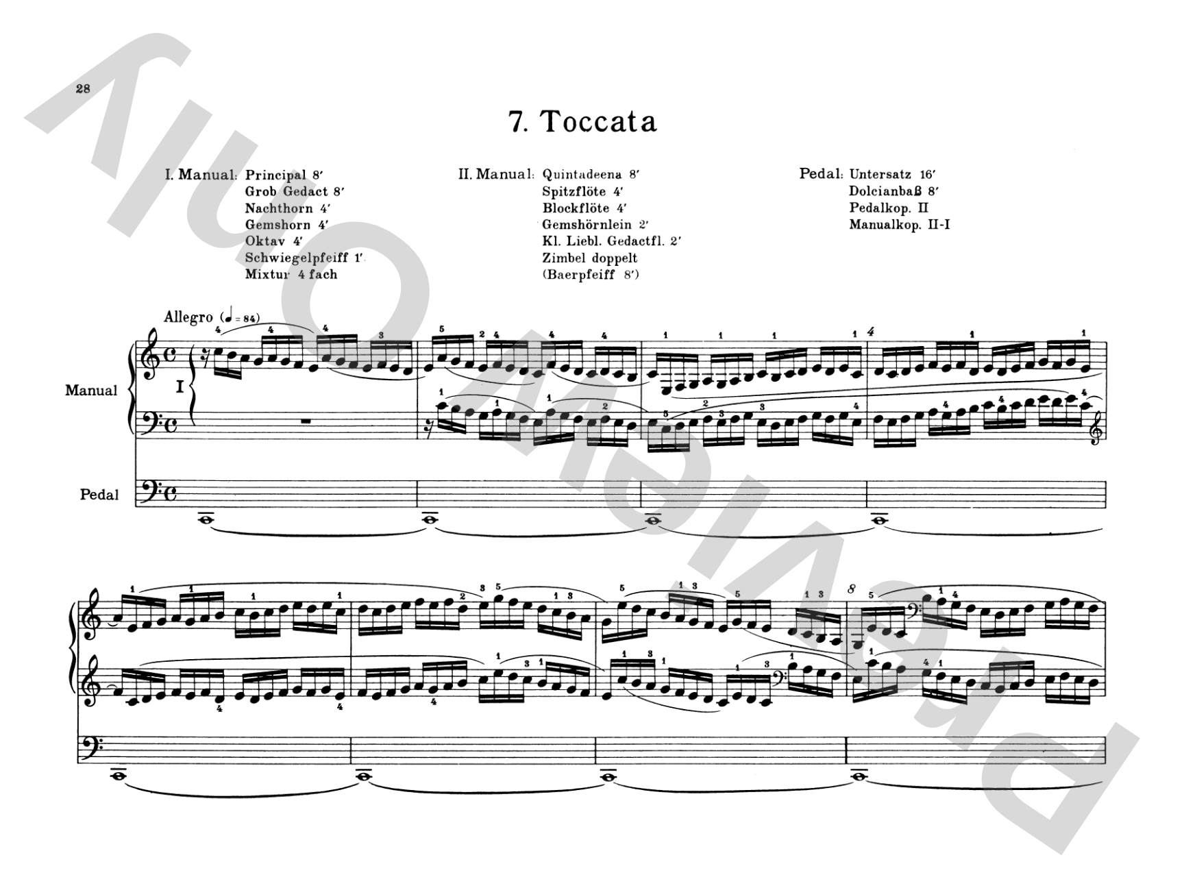 Pachelbel: Selected Organ Works, Volume I