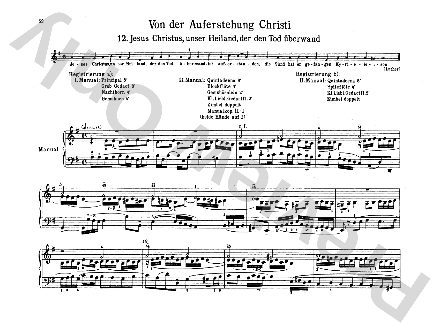 Pachelbel: Selected Organ Works, Volume II