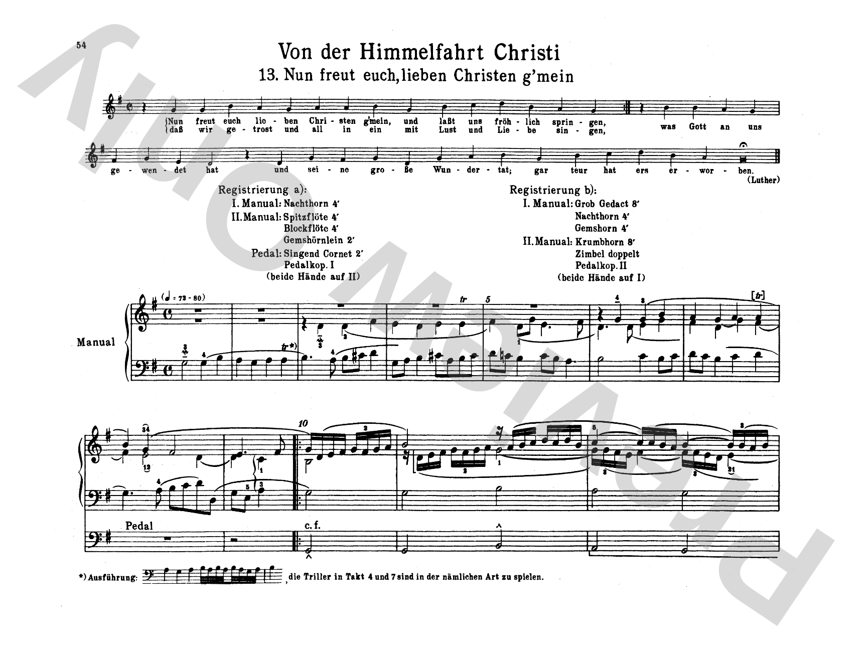 Pachelbel: Selected Organ Works, Volume II