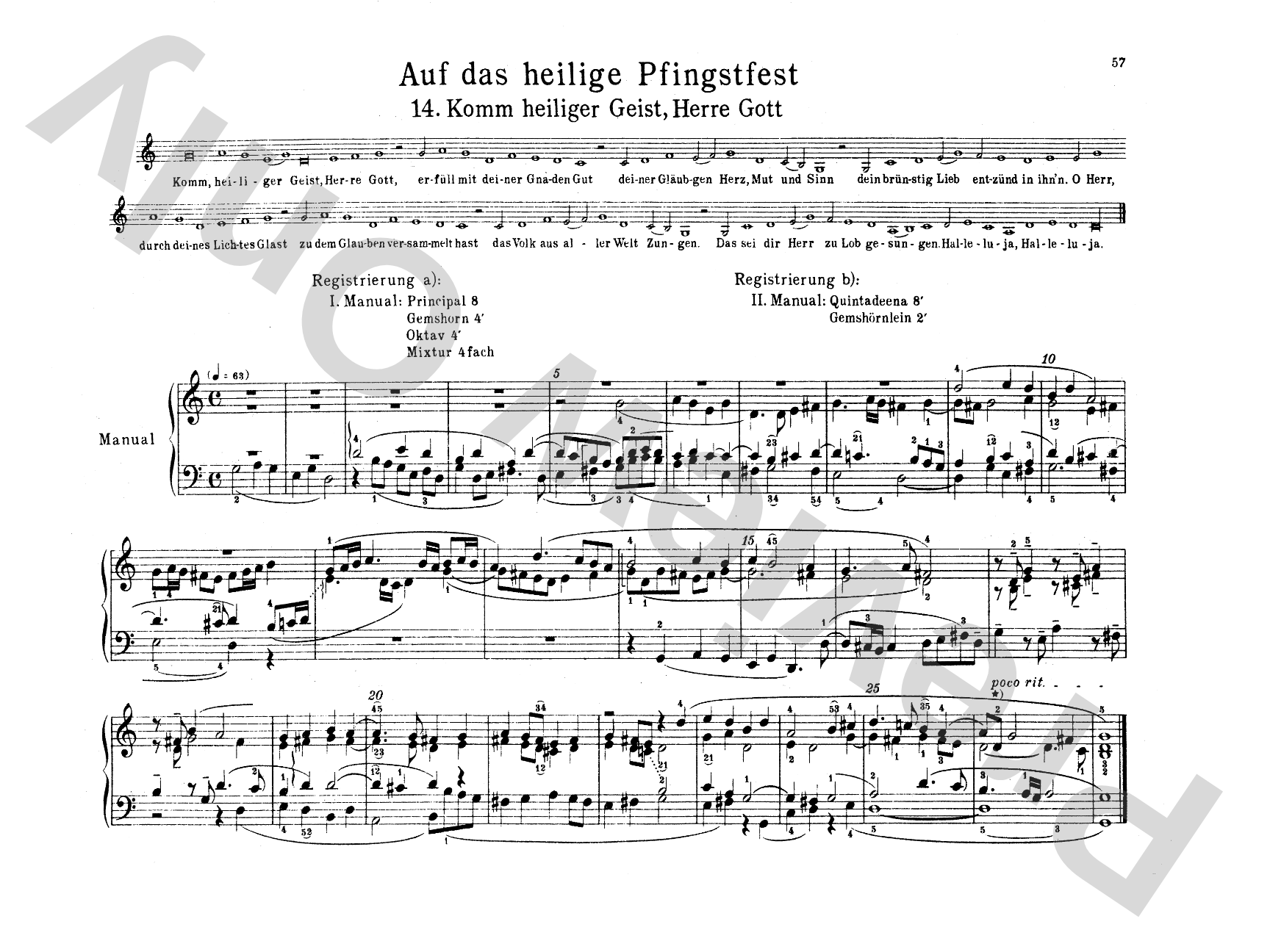 Pachelbel: Selected Organ Works, Volume II