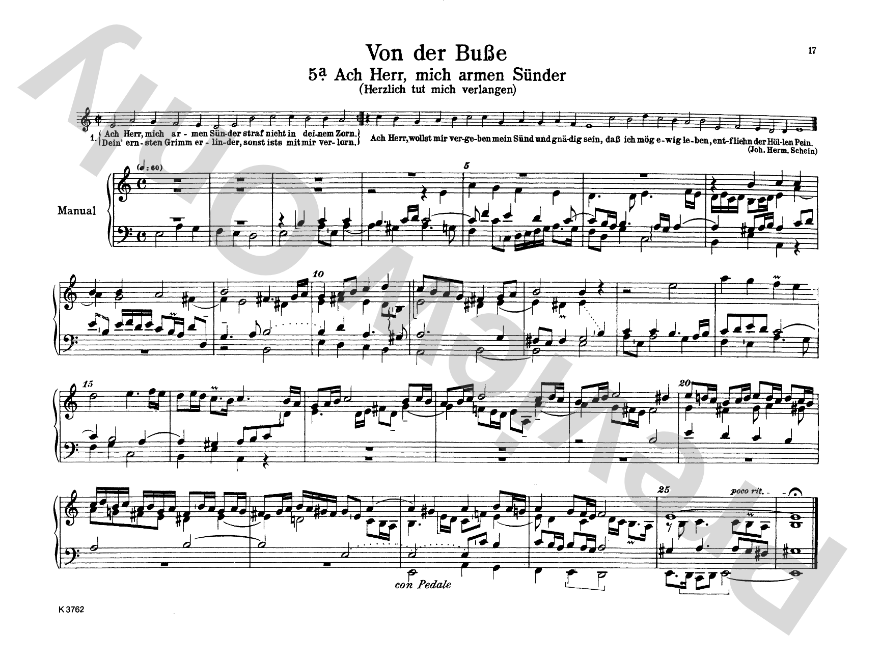 Pachelbel: Selected Organ Works, Volume III