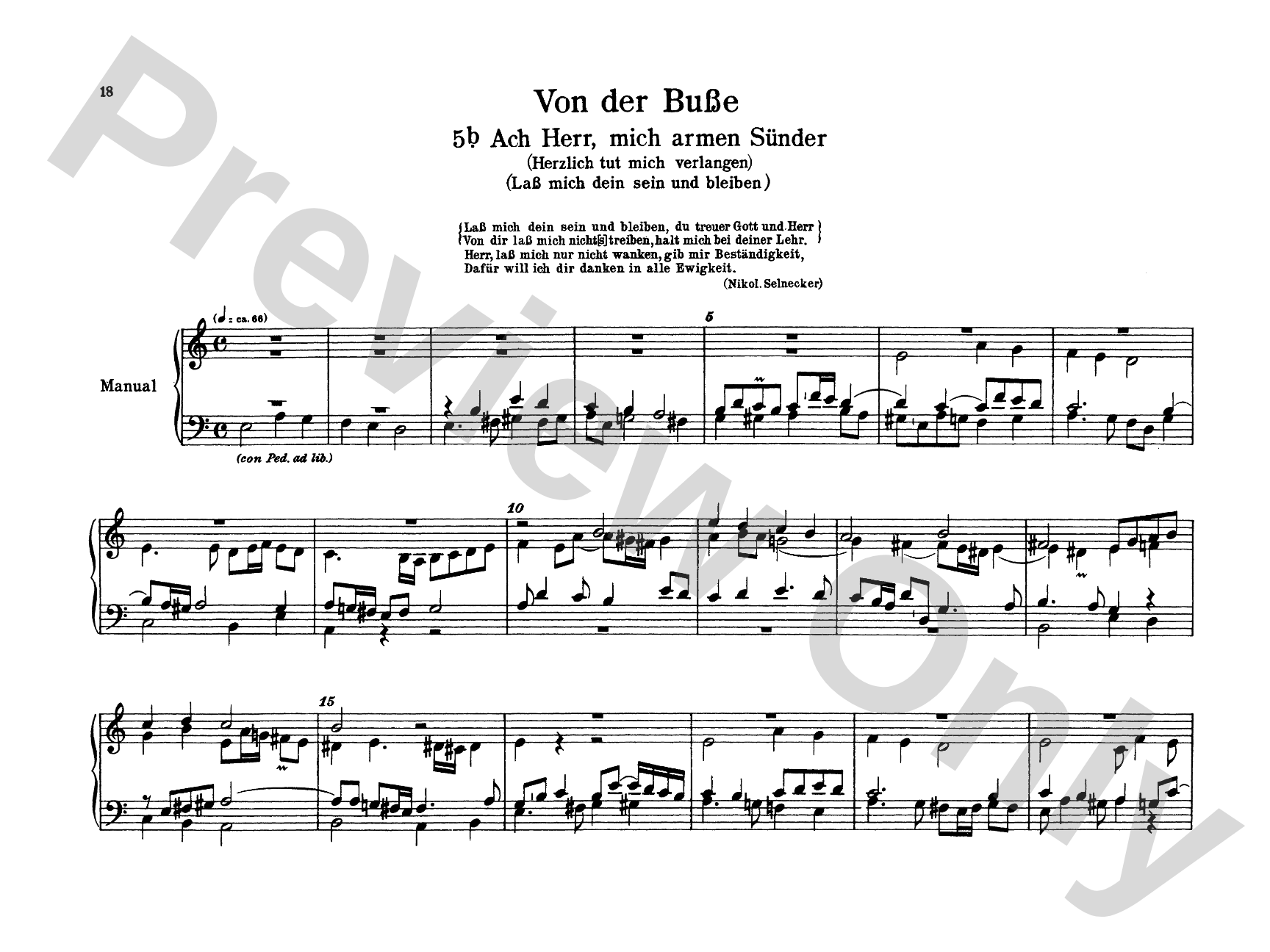 Pachelbel: Selected Organ Works, Volume III