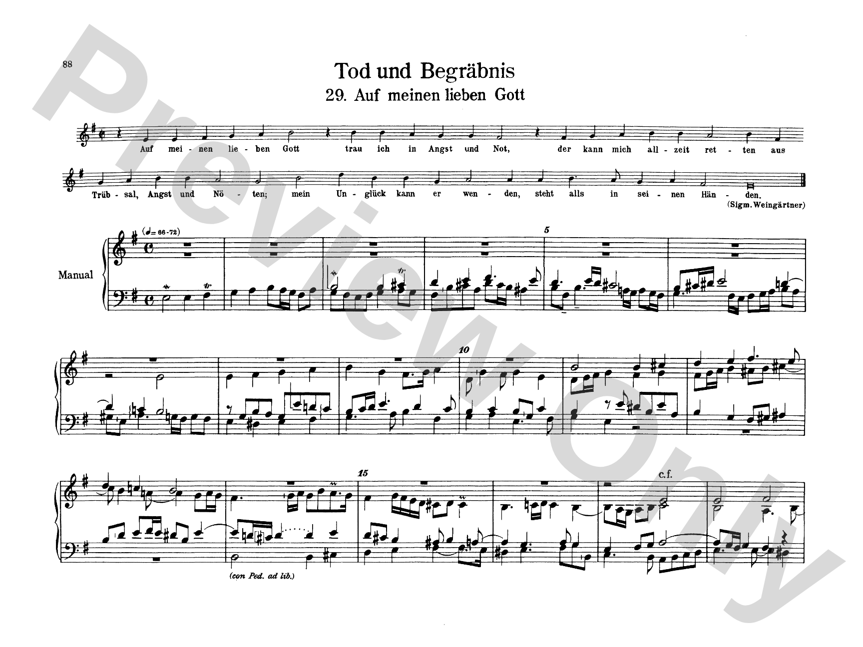Pachelbel: Selected Organ Works, Volume III