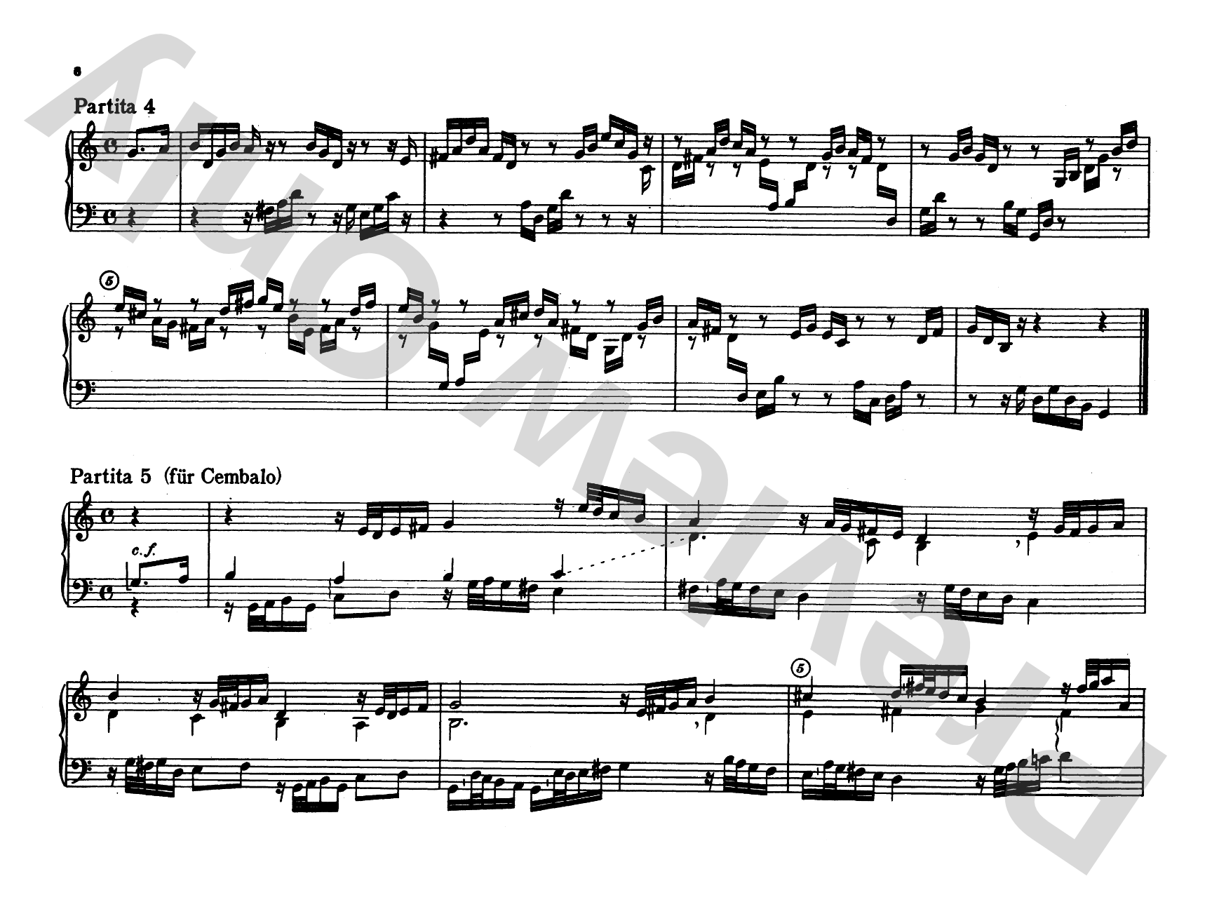 Pachelbel: Selected Organ Works, Volume IV: Organ Comb Bound Book